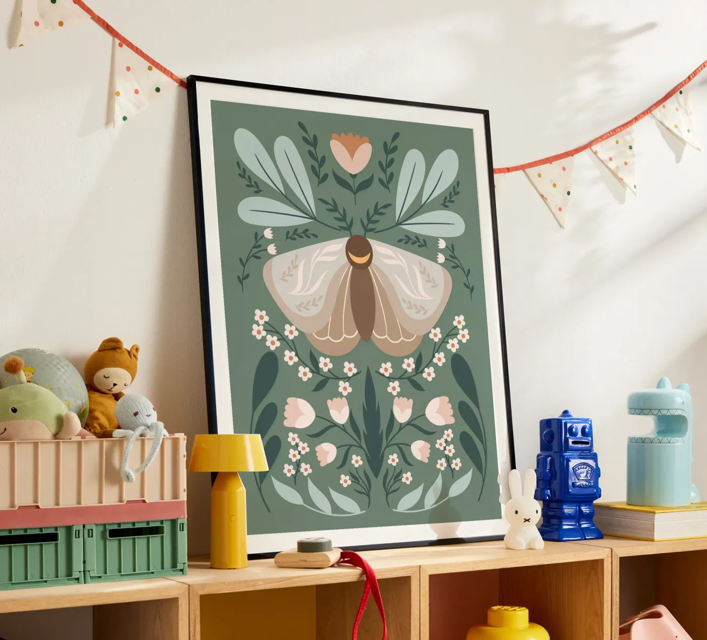 Moth Poster von Artsy Bessy