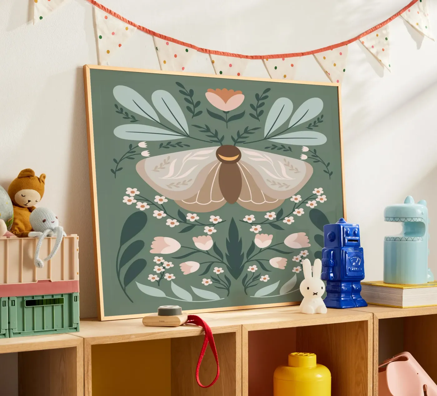 Moth Poster von Artsy Bessy