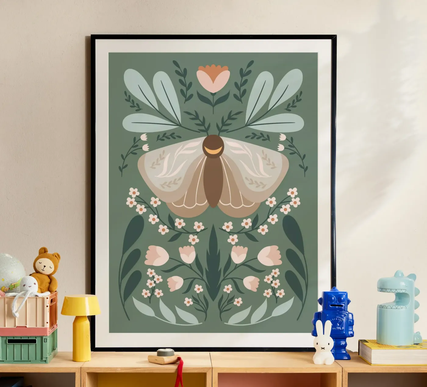 Moth Poster von Artsy Bessy