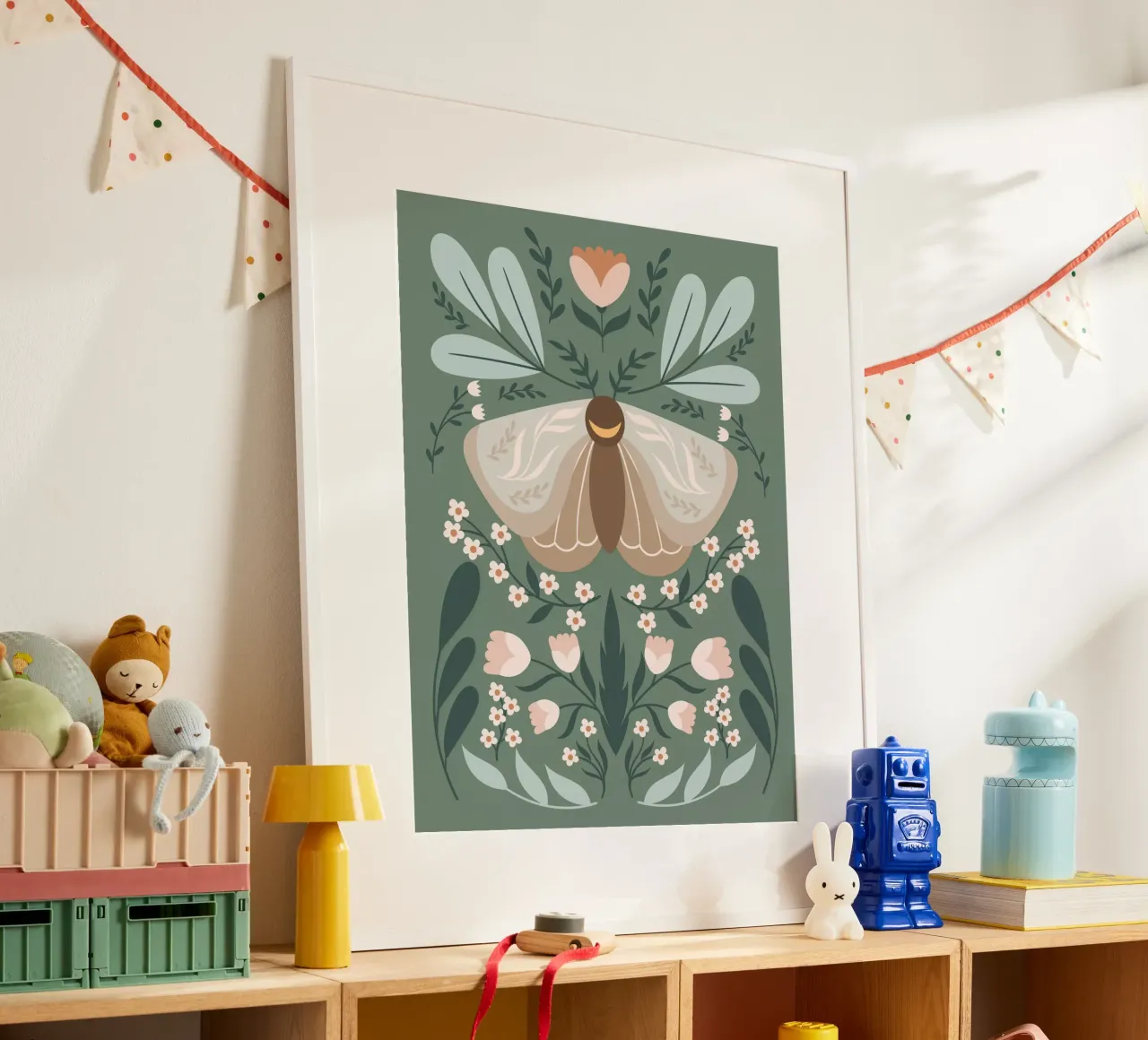 Moth poster da Artsy Bessy