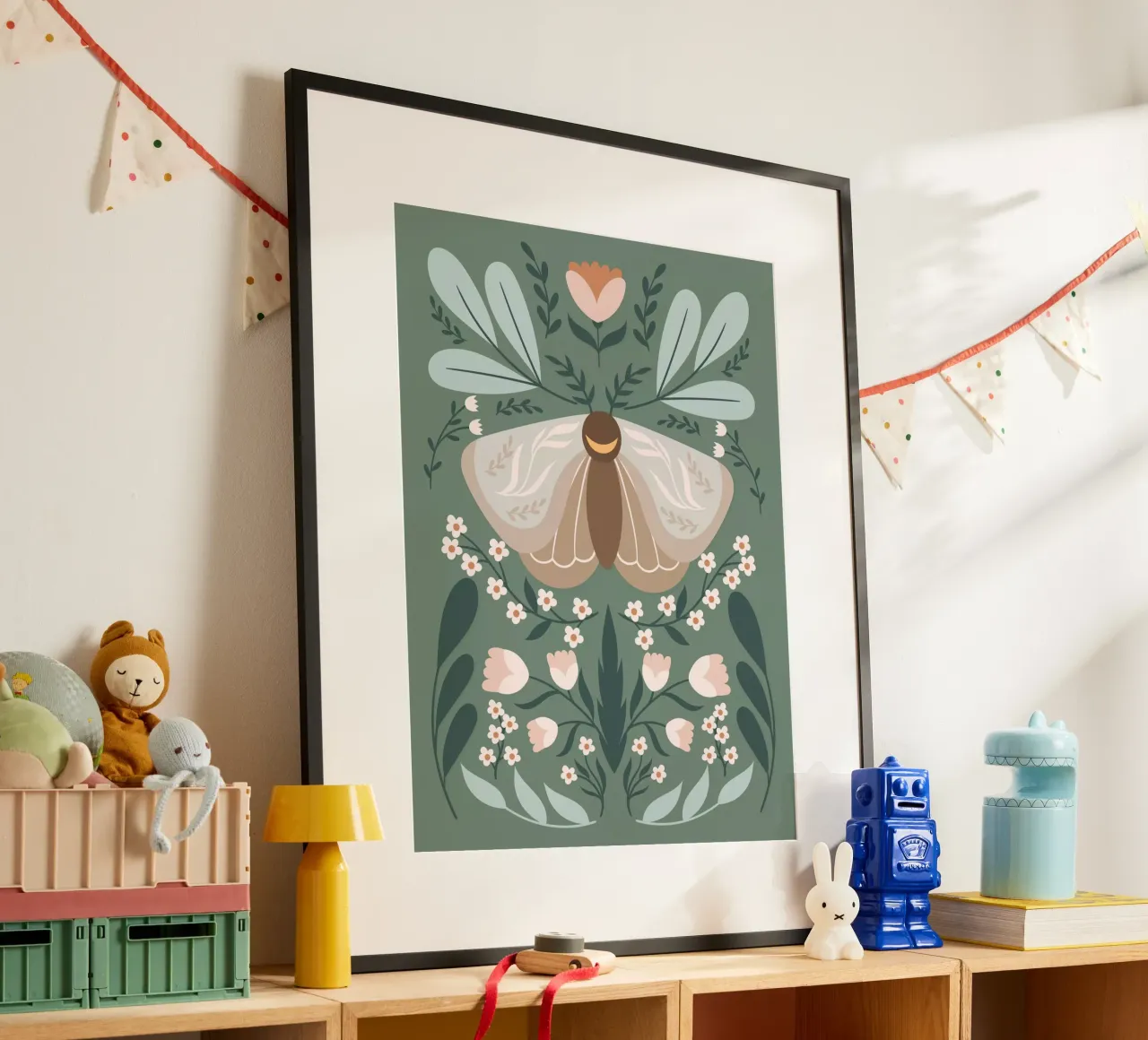 Moth poster da Artsy Bessy