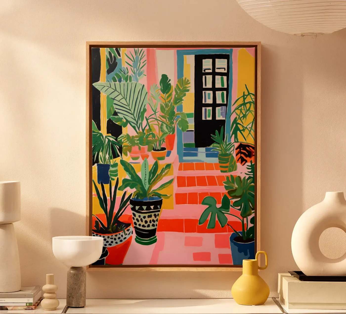 Patio canvas by Artsy Bessy