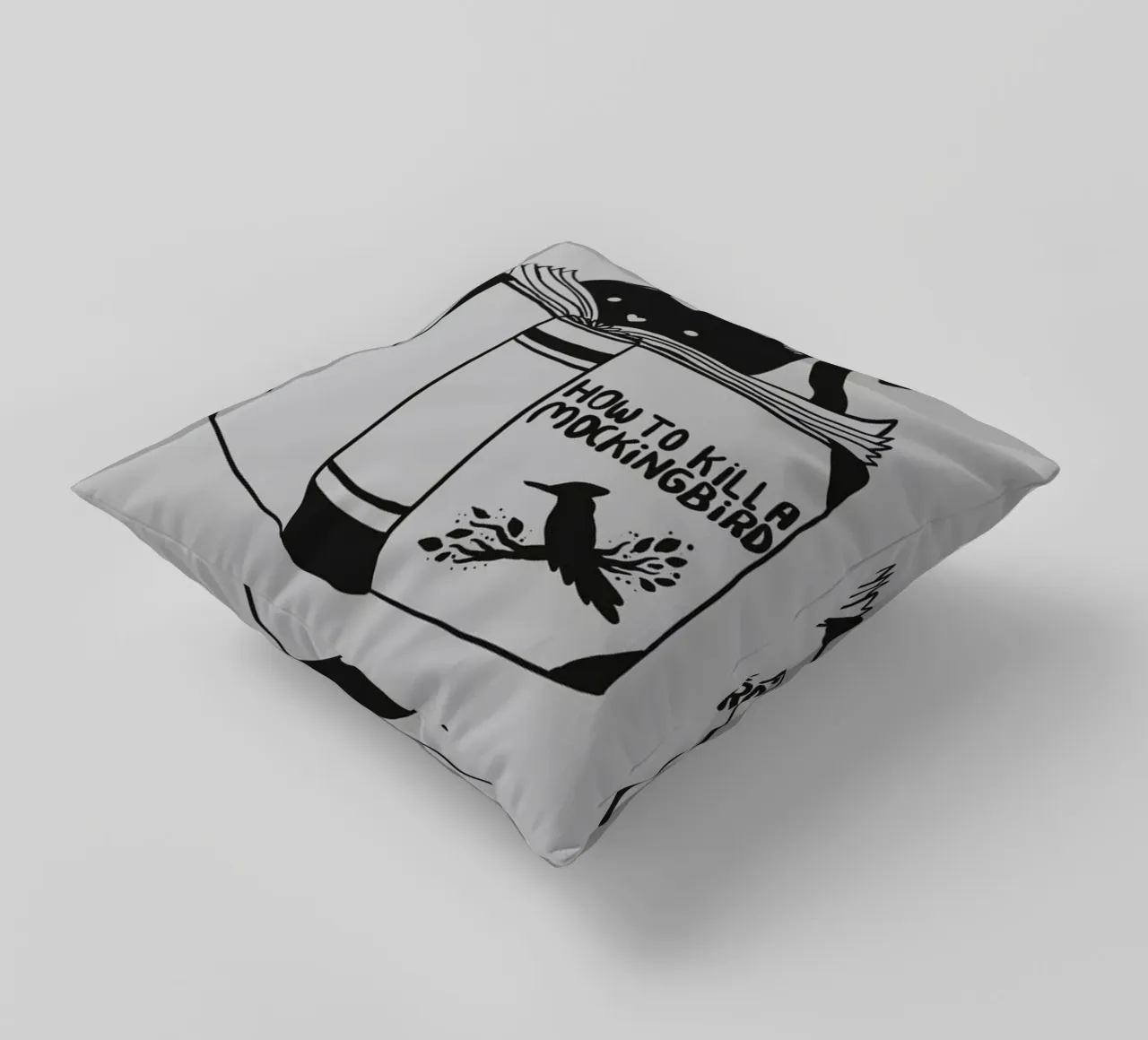 How to kill a mockingbird cuscino da Tobe Fonseca