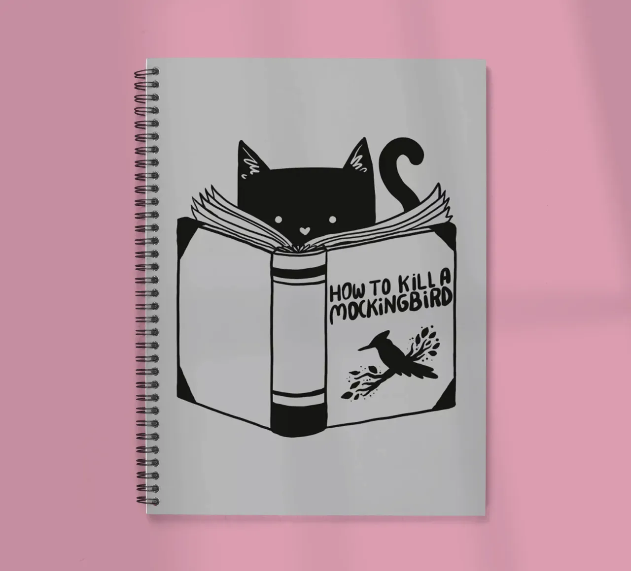 How to kill a mockingbird spiral notebook by Tobe Fonseca