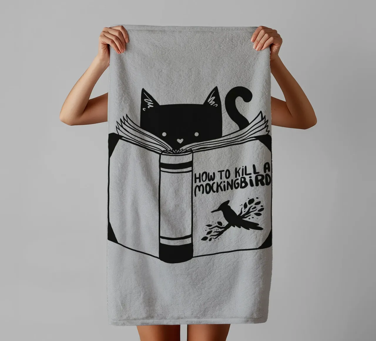 How to kill a mockingbird asciugamano da bagno da Tobe Fonseca