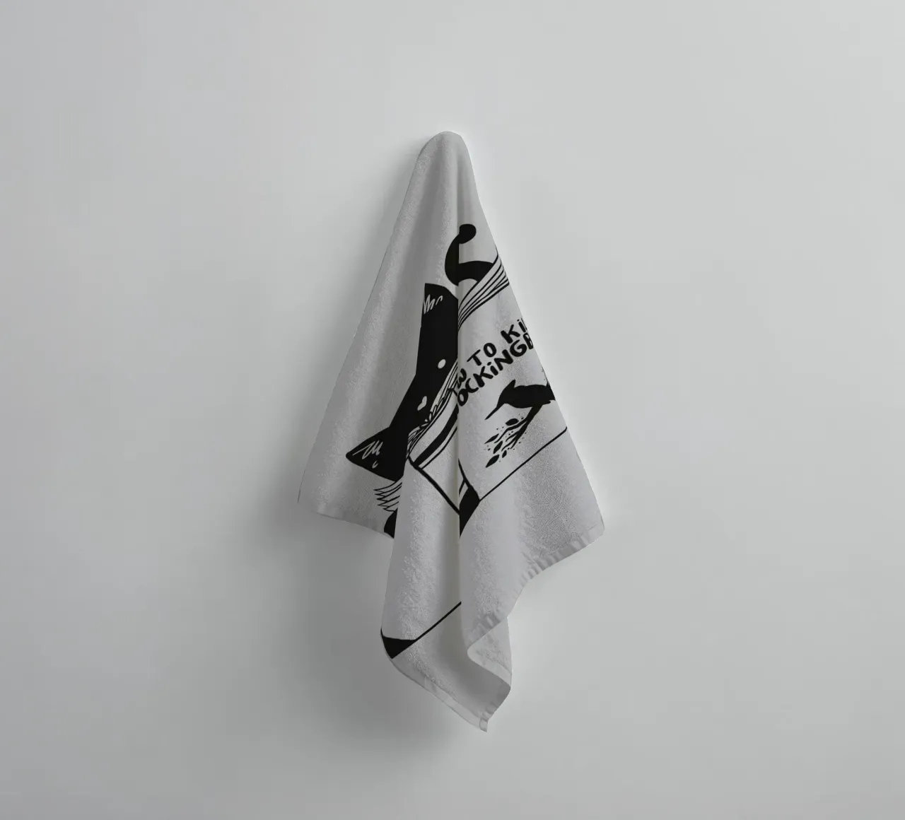 How to kill a mockingbird asciugamano da bagno da Tobe Fonseca