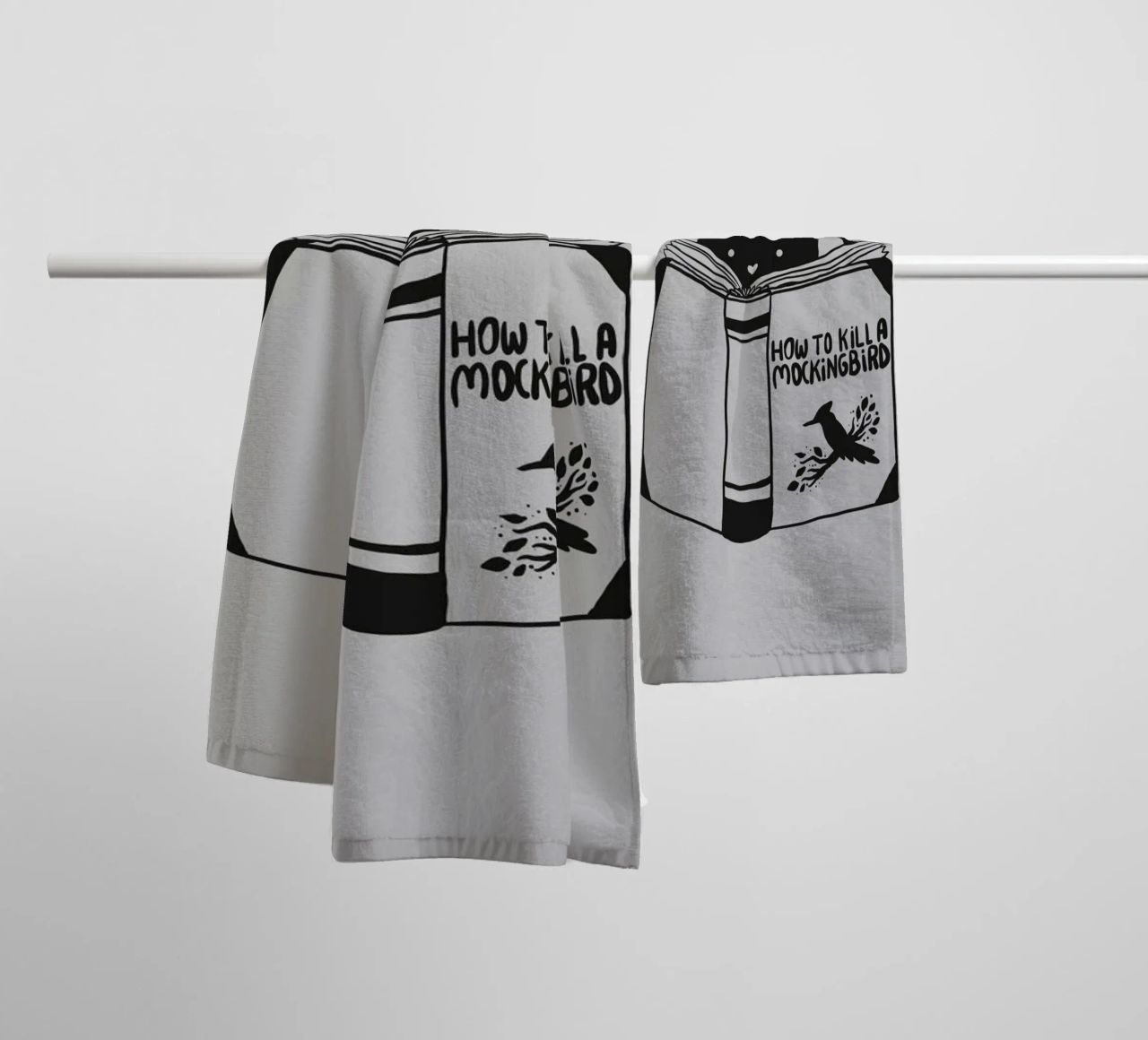 How to kill a mockingbird asciugamano da bagno da Tobe Fonseca
