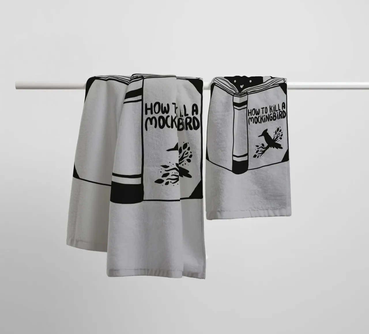 How to kill a mockingbird asciugamano da bagno da Tobe Fonseca