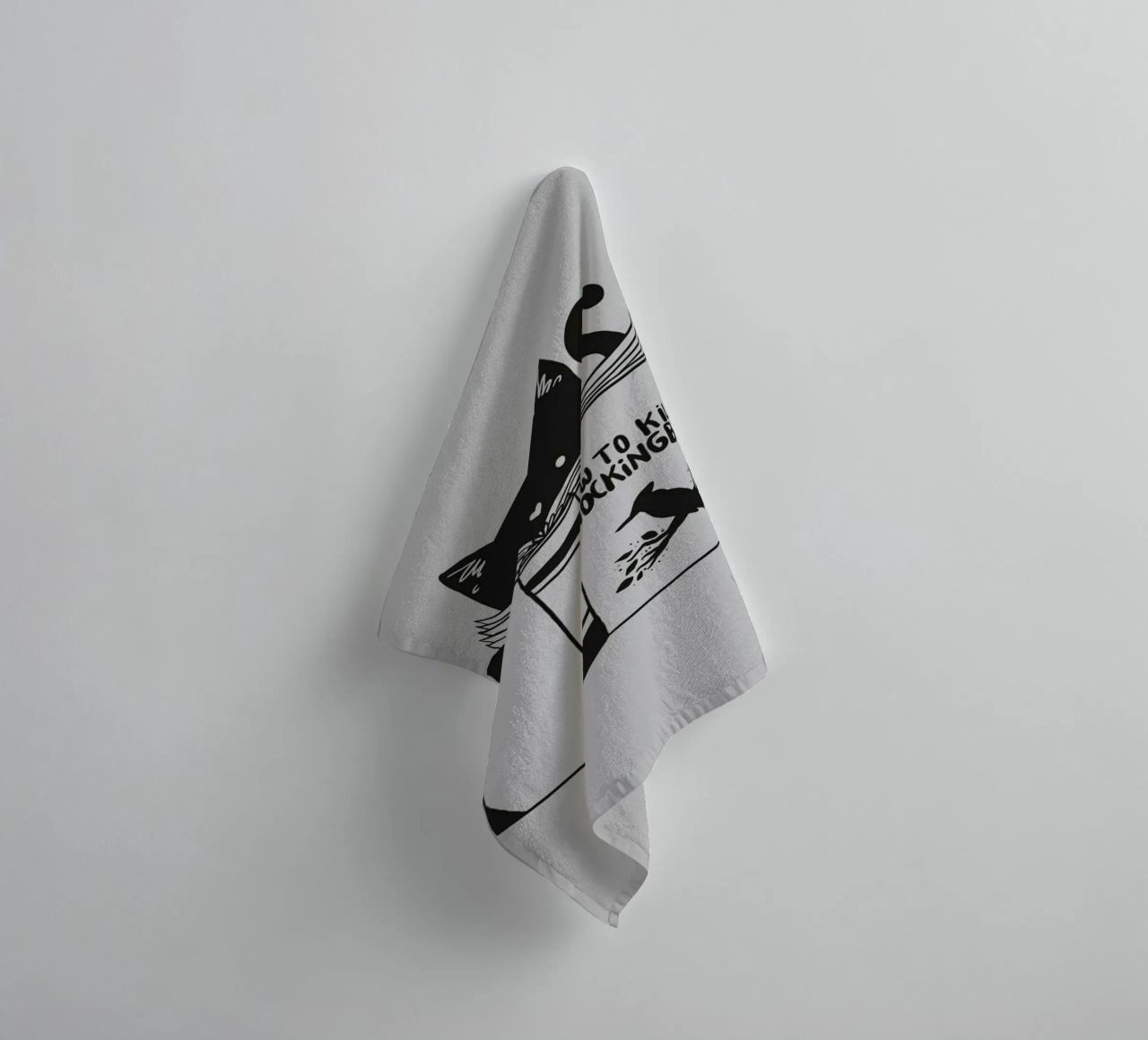 How to kill a mockingbird asciugamano da bagno da Tobe Fonseca