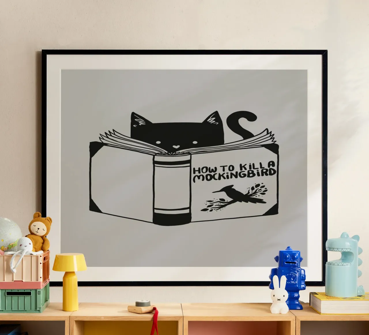 How to kill a mockingbird poster de Tobe Fonseca