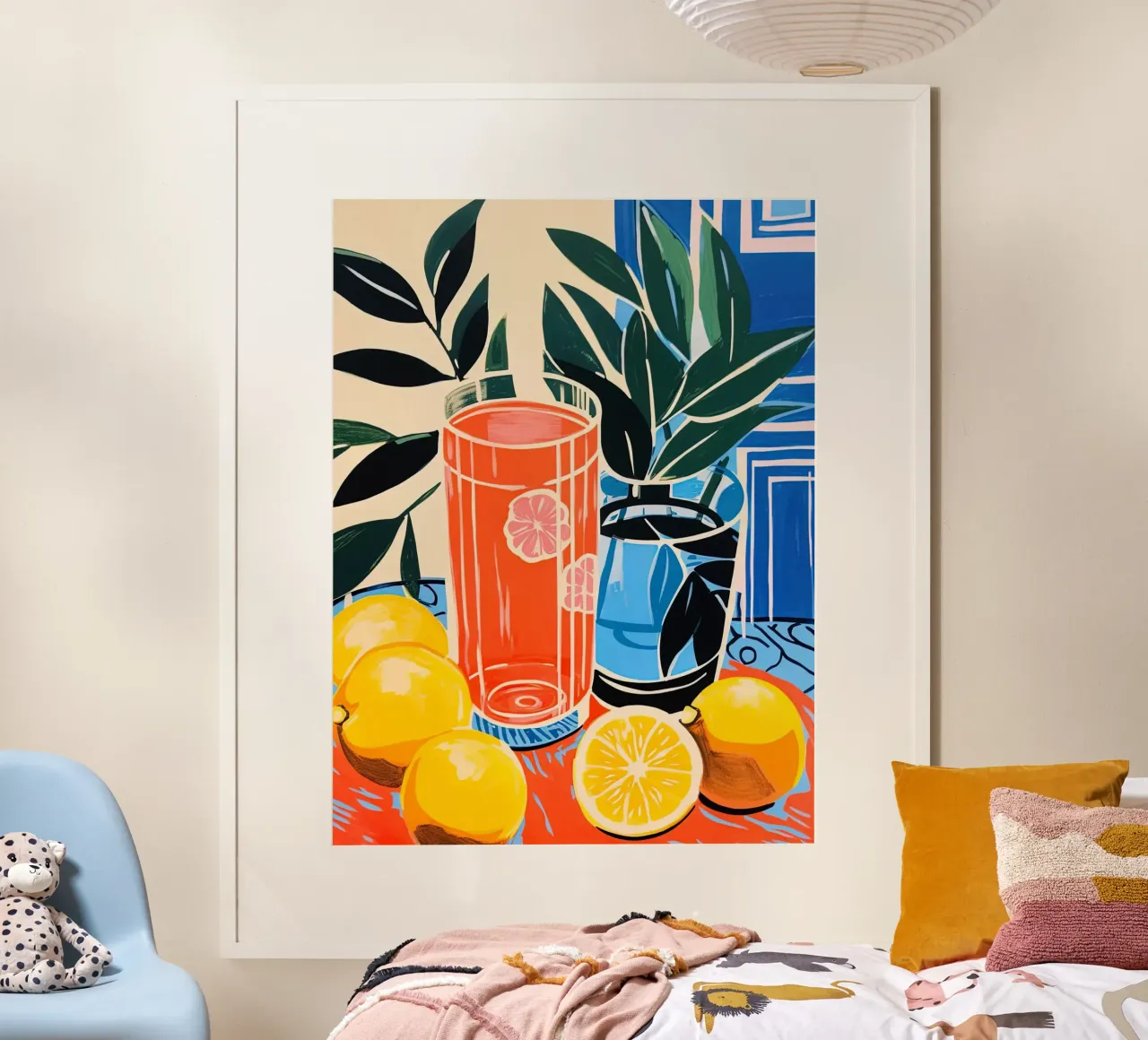 Oranges poster de Artsy Bessy