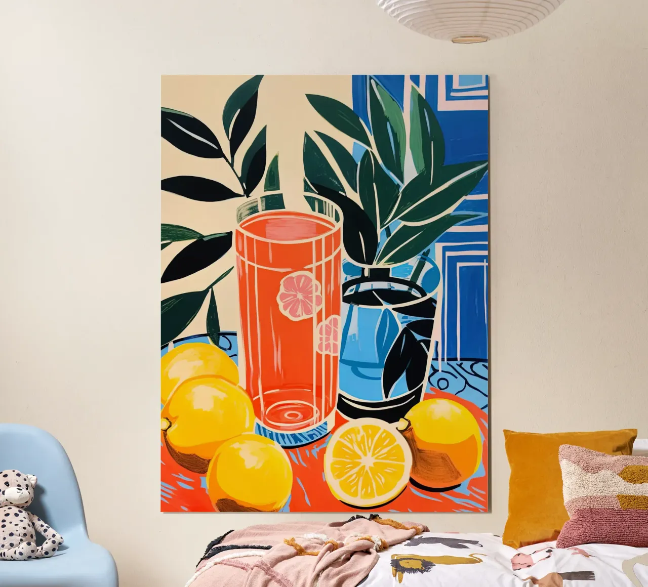 Oranges poster de Artsy Bessy