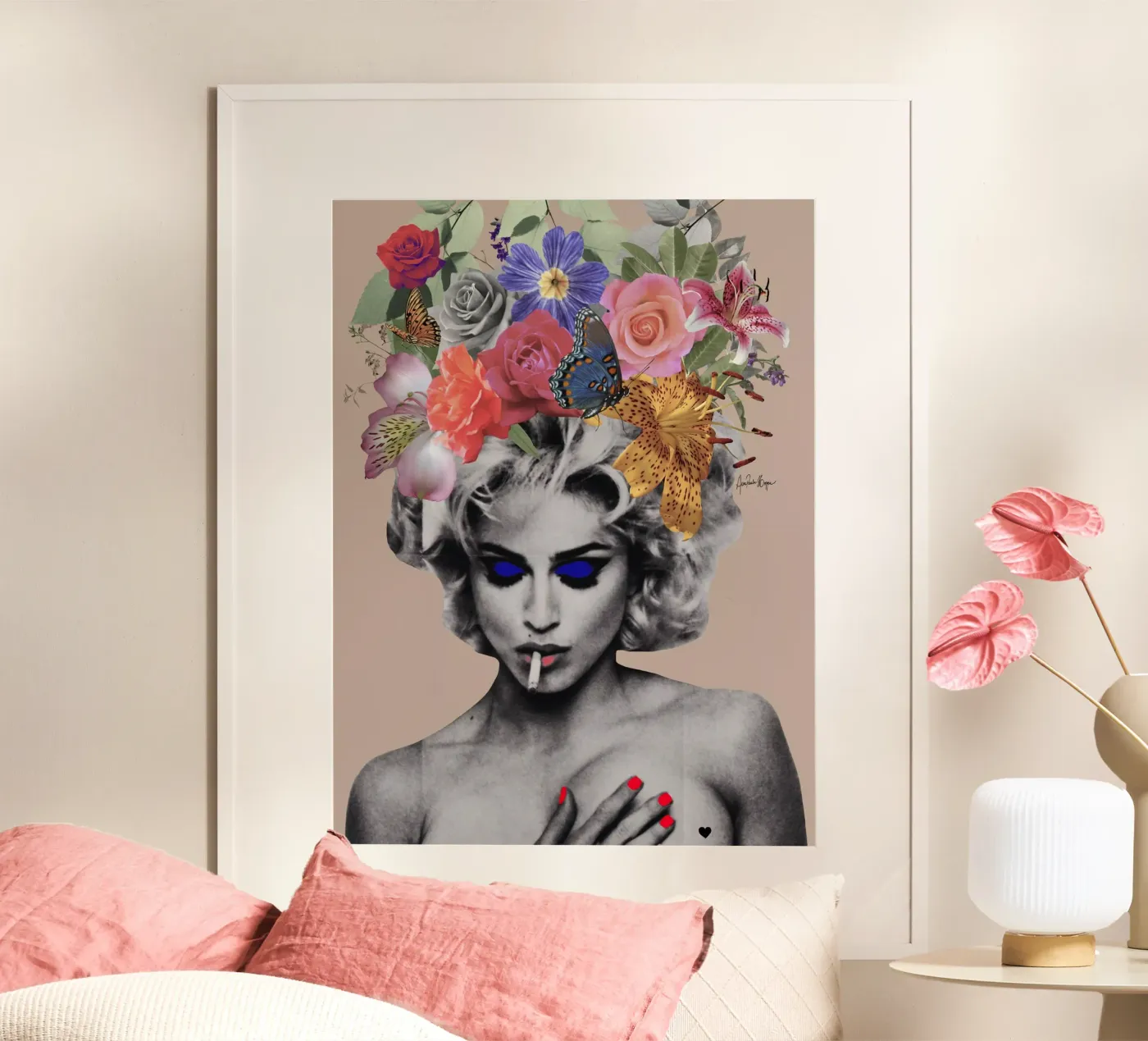 M de Madonna poster da Ana Paula Hoppe