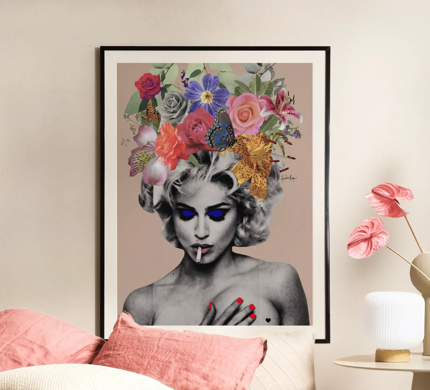 M de Madonna poster da Ana Paula Hoppe