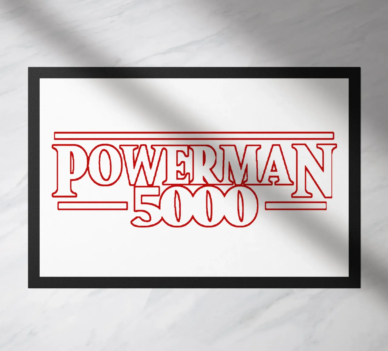 Red Powerman 5000 Typography zerbino da MR.A