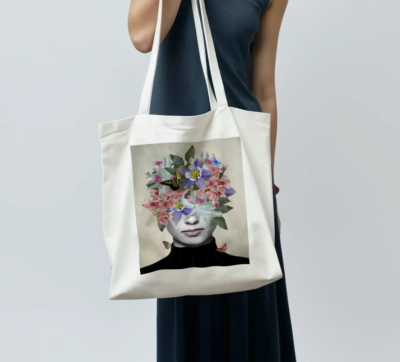 Manhattan Vibes borsa in juta da Ana Paula Hoppe