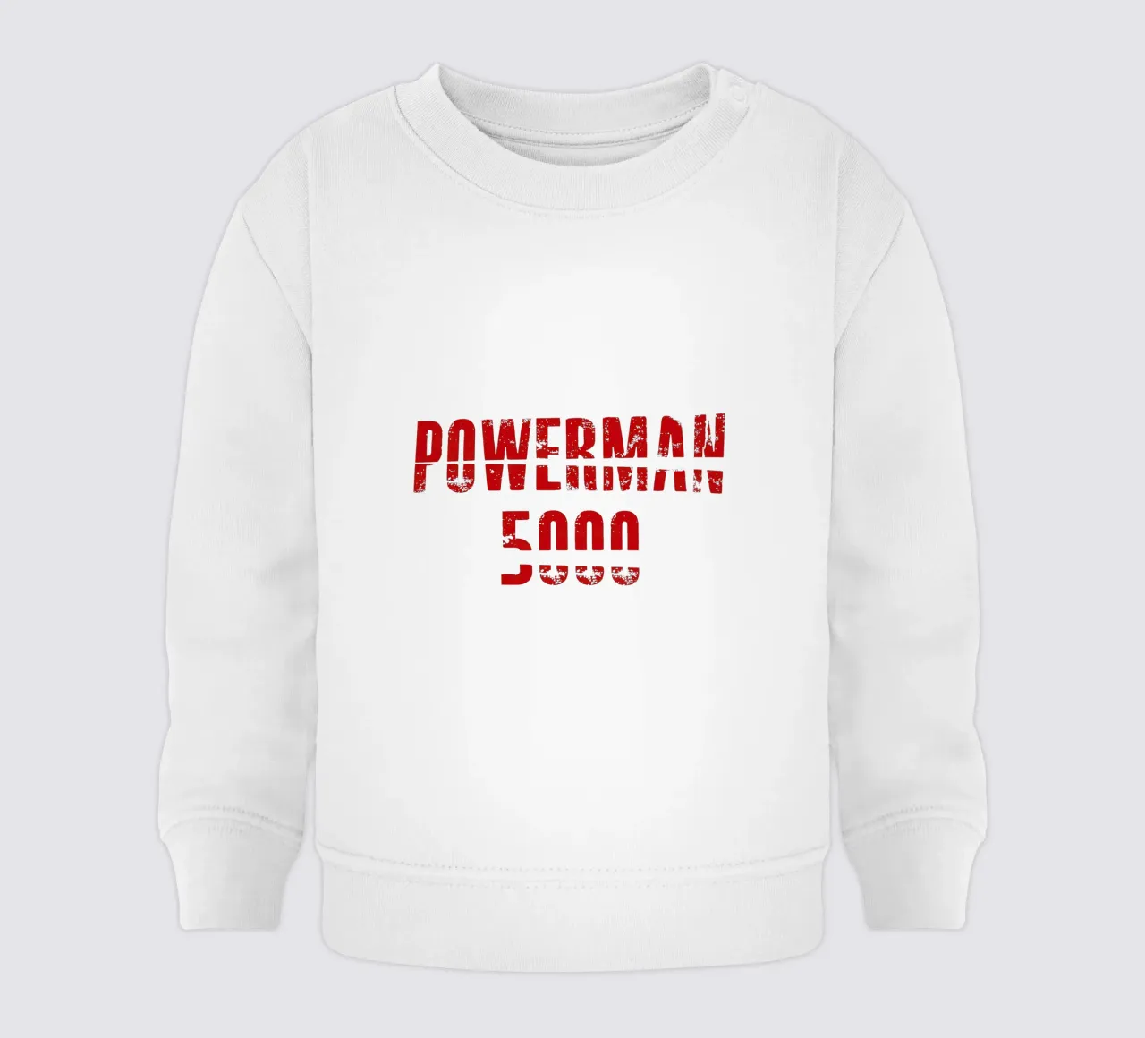 Red Powerman 5000 Split baby sweatshirt by MR.A