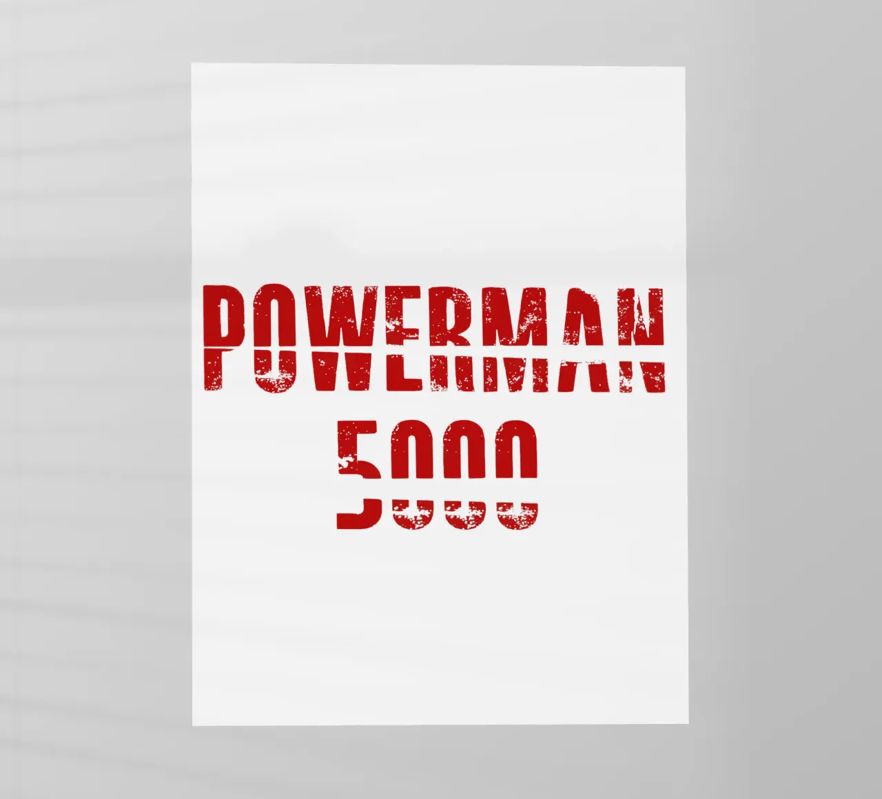 Red Powerman 5000 Split pellicola backlit da MR.A