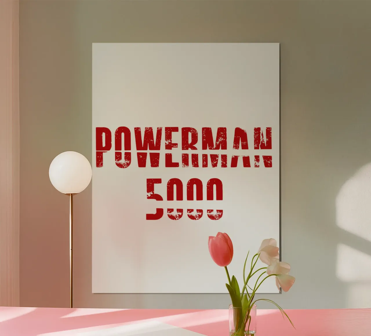 Red Powerman 5000 Split poster da MR.A