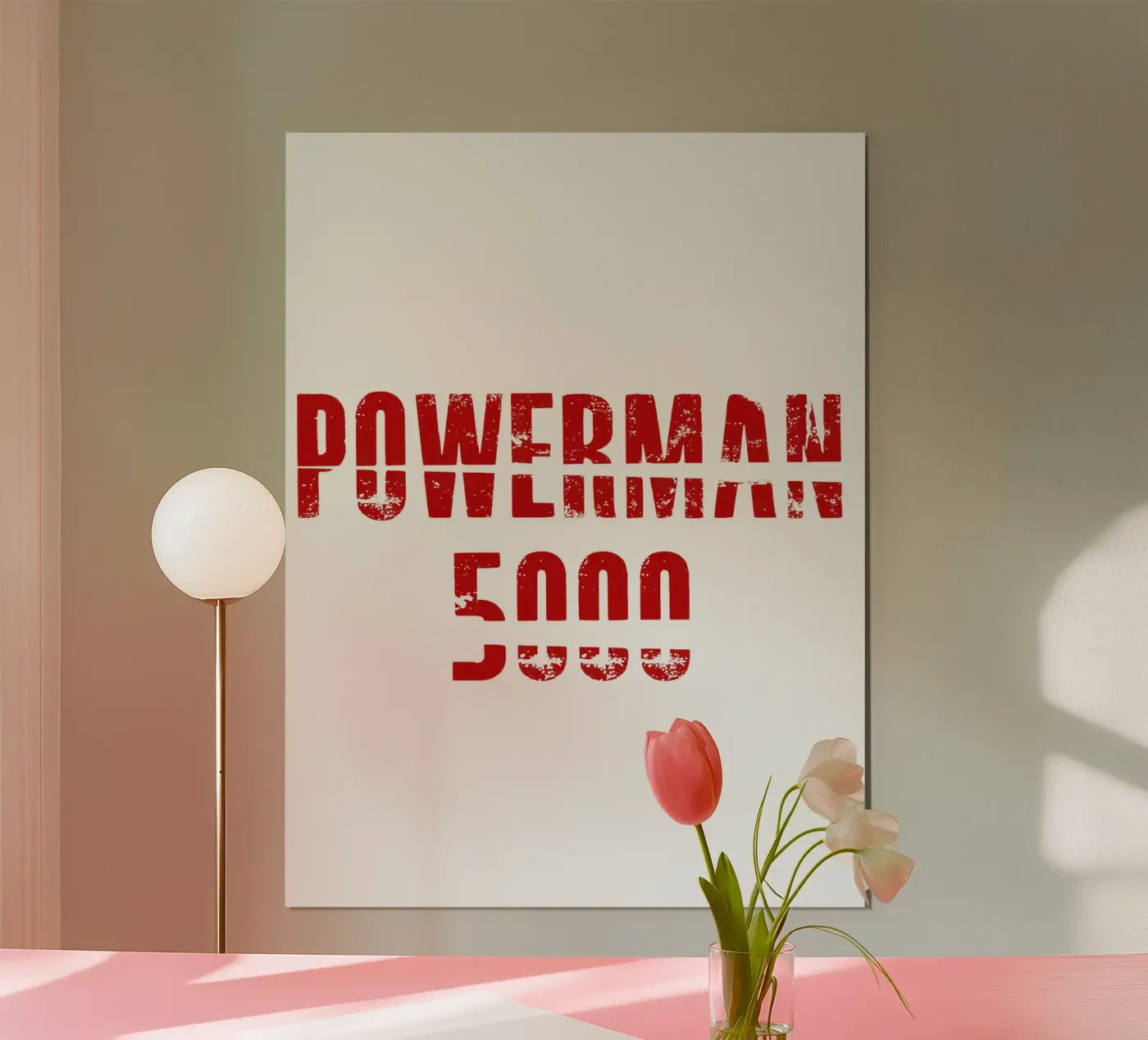 Red Powerman 5000 Split poster by MR.A