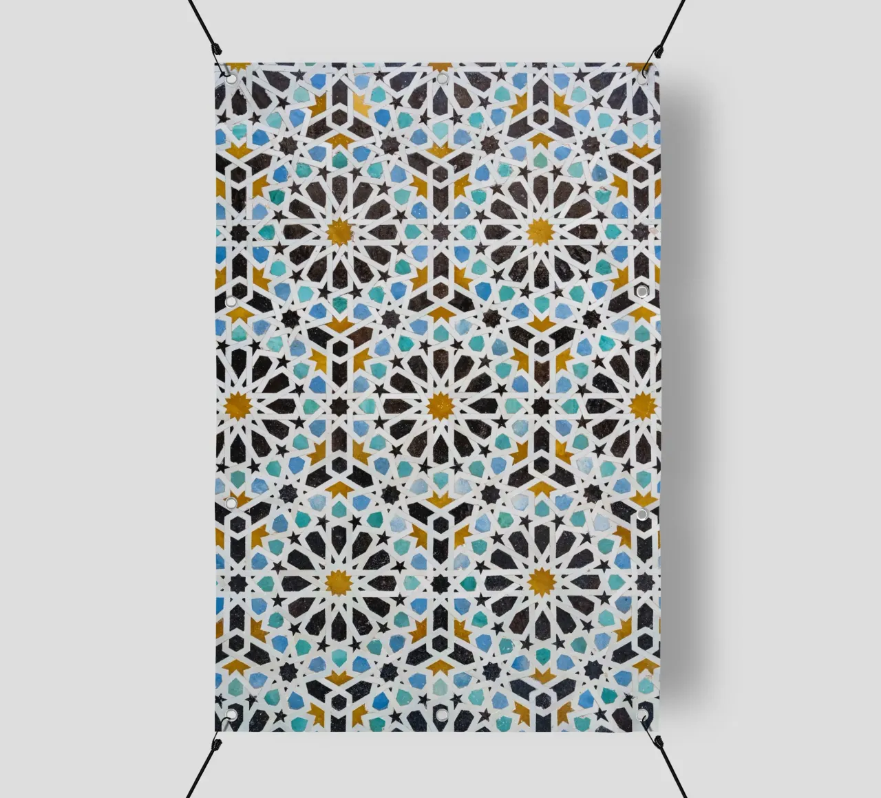 Marrakesh mosaic tiles telo in pvc da photolovers