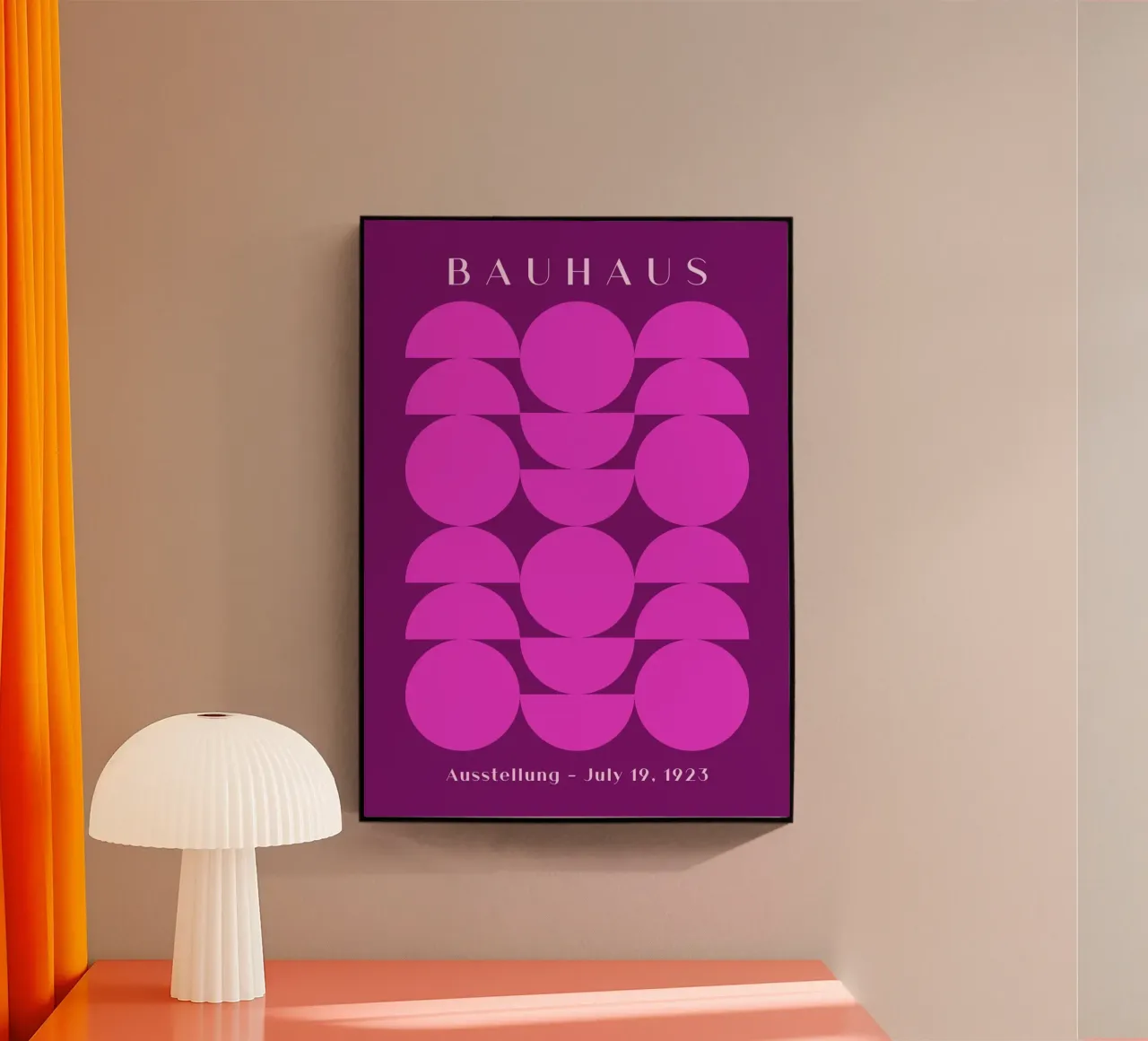 Forme magenta e rosa plexiglass da The Look