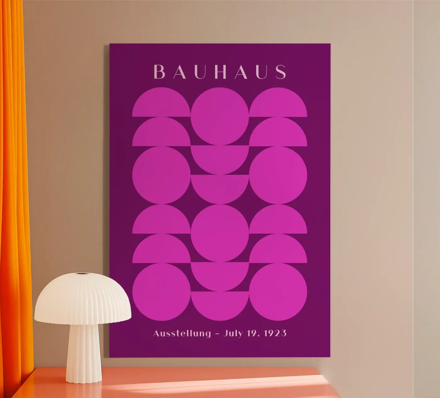 Forme magenta e rosa plexiglass da The Look