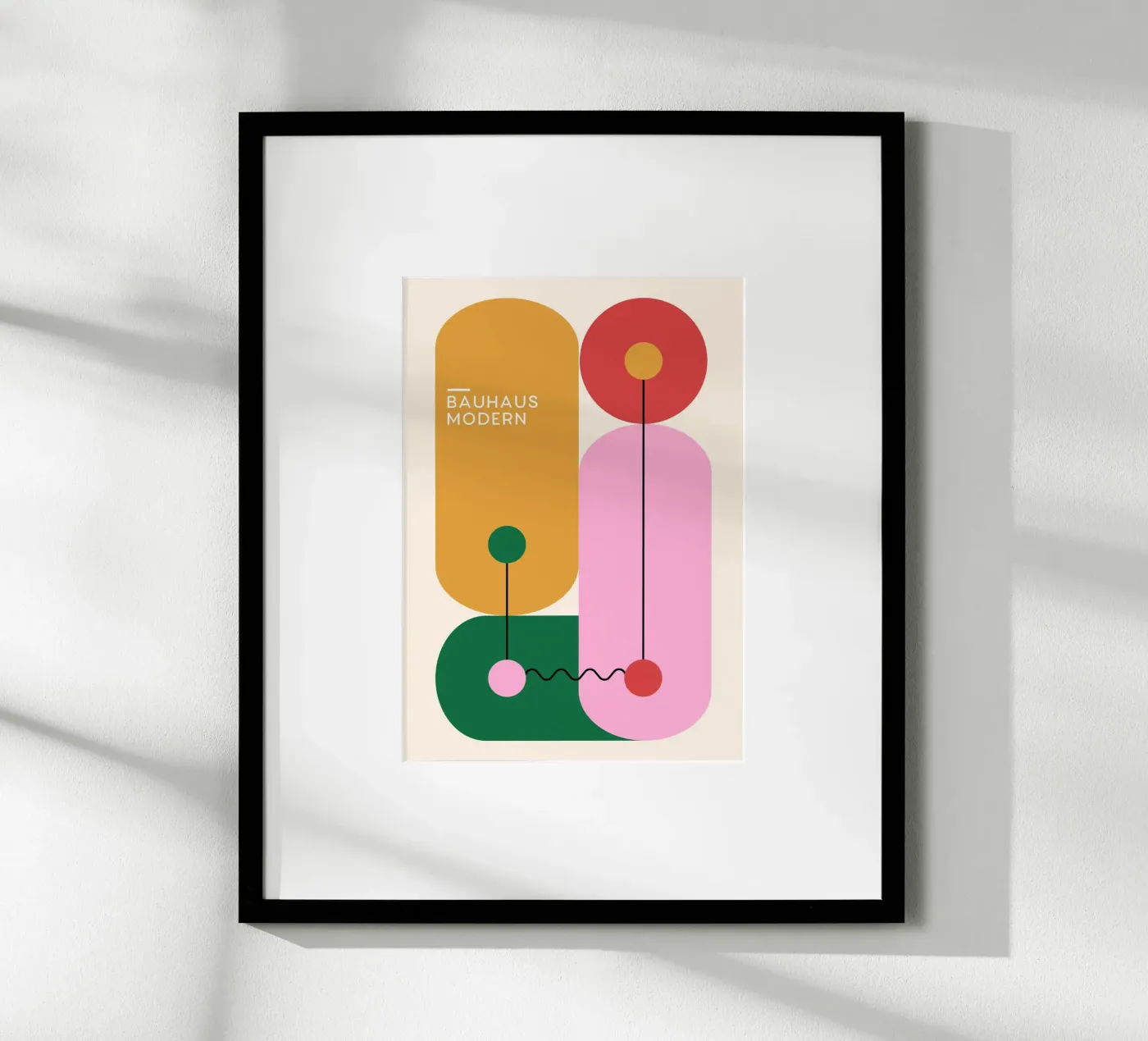 Geometric Shapes poster van The Look