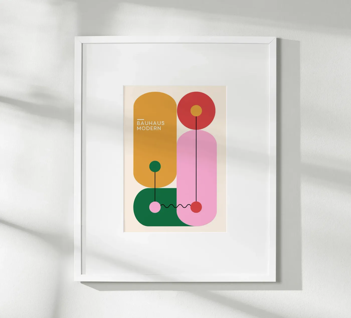 Geometric Shapes poster van The Look