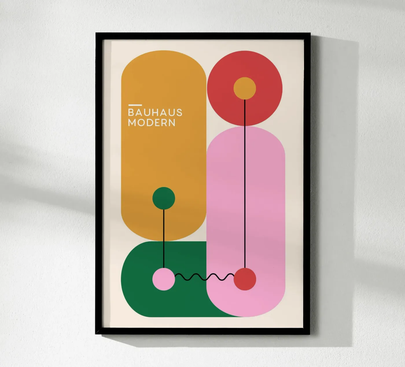 Geometric Shapes poster van The Look