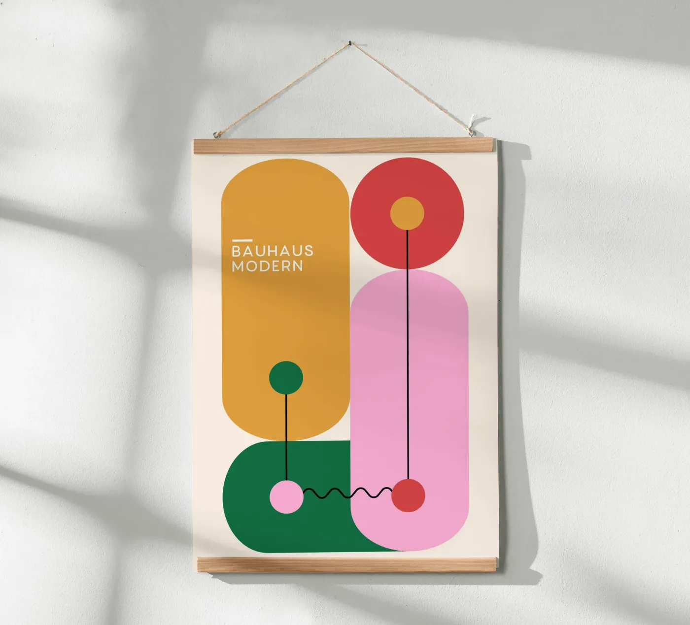 Geometric Shapes poster van The Look
