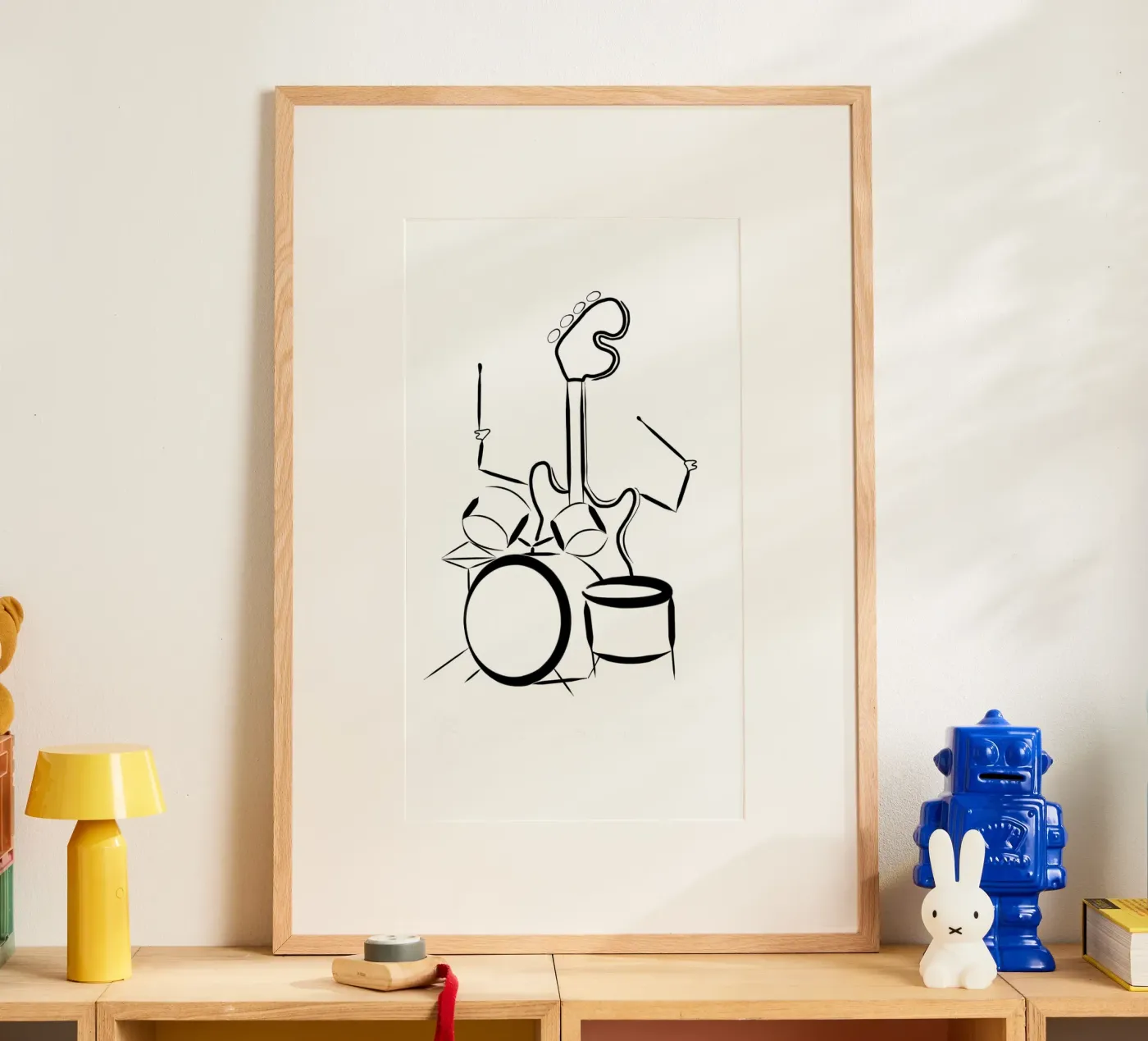 Drum en bas poster van Piccola Serenata