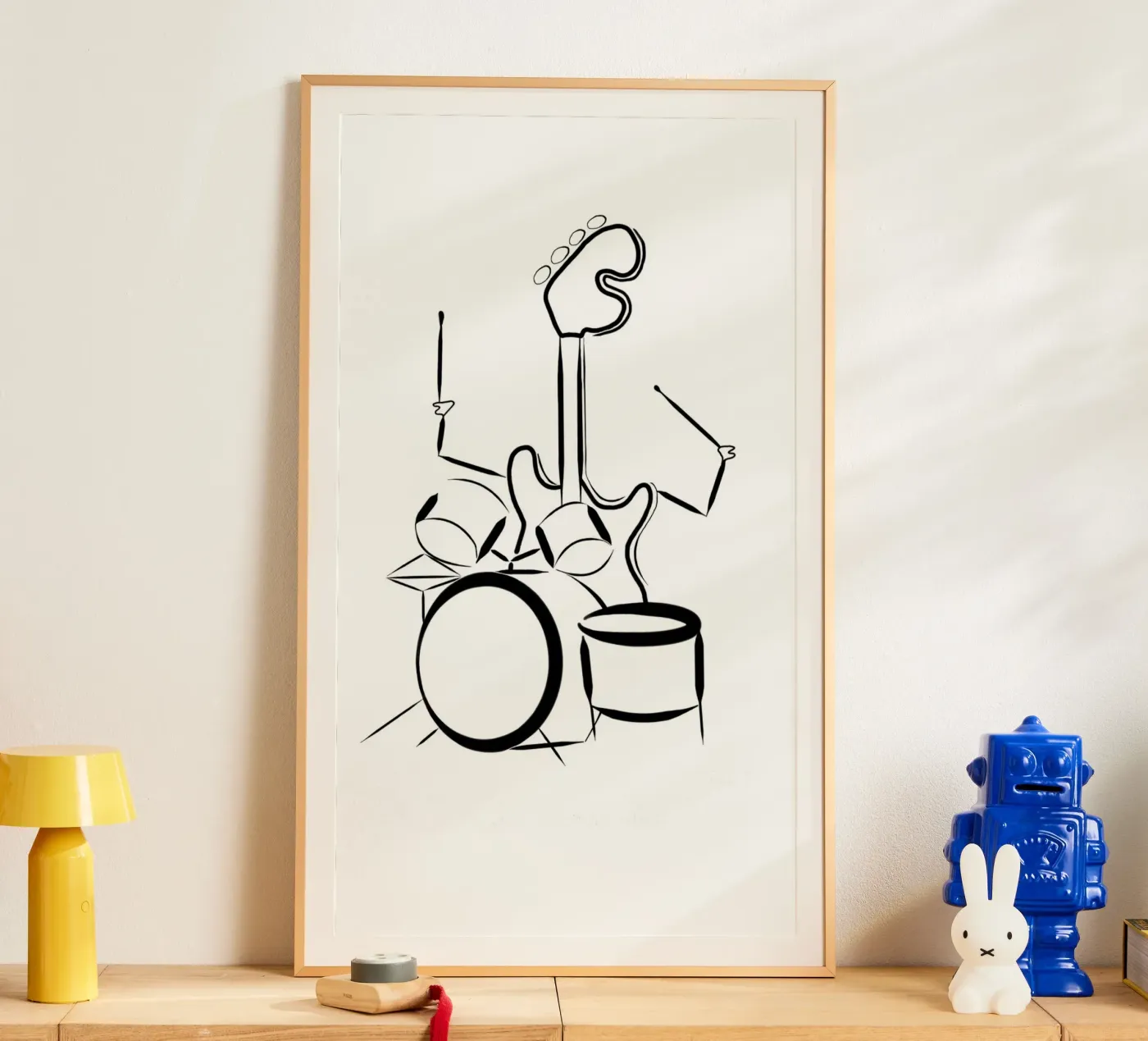 Drum en bas poster van Piccola Serenata