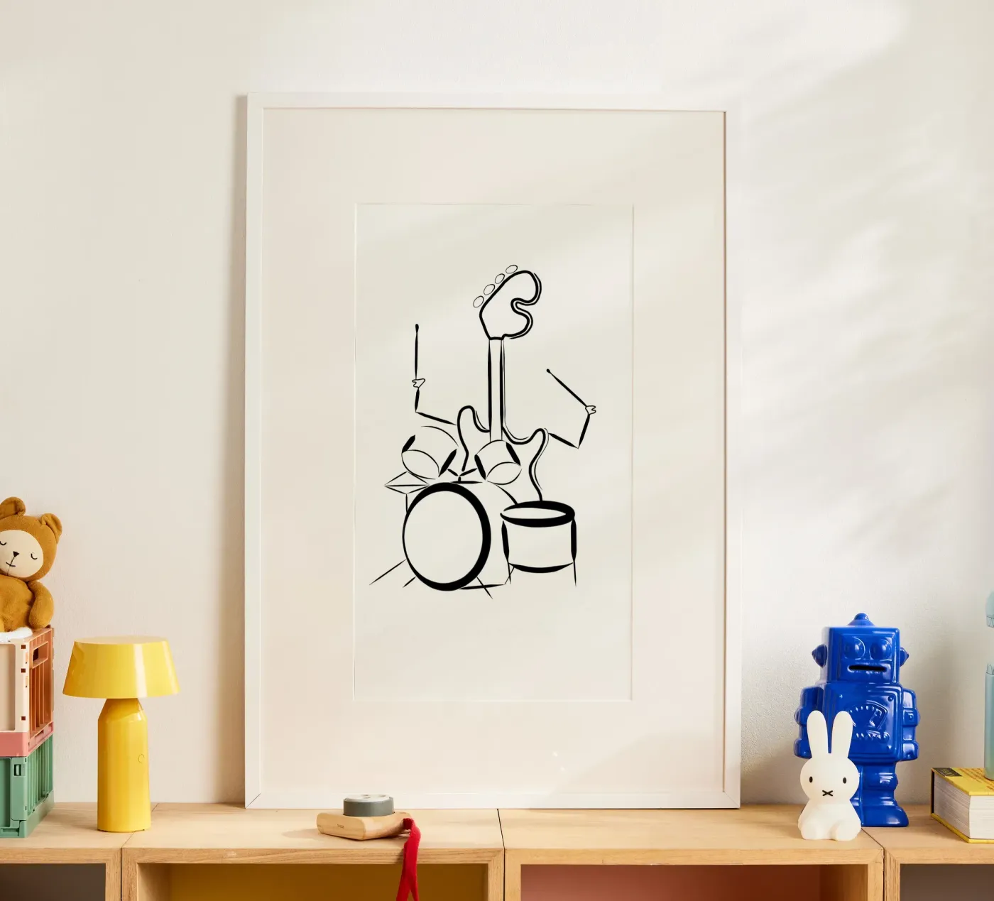 Drum en bas poster van Piccola Serenata