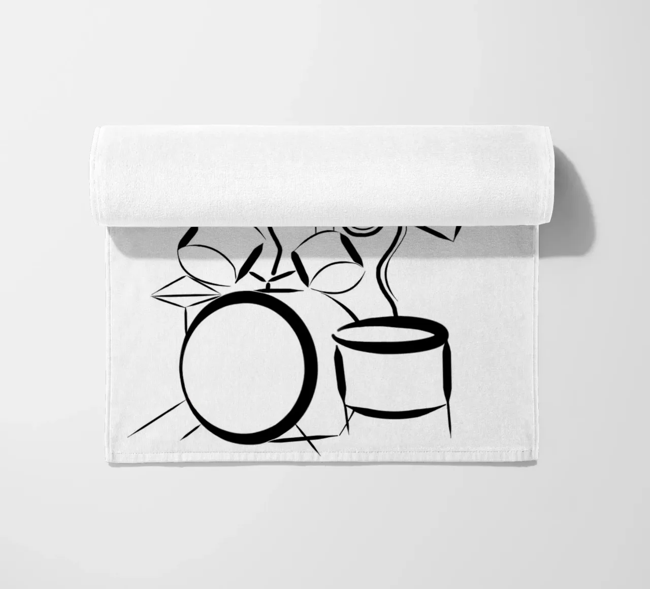 Batteria e basso telo mare da Piccola Serenata