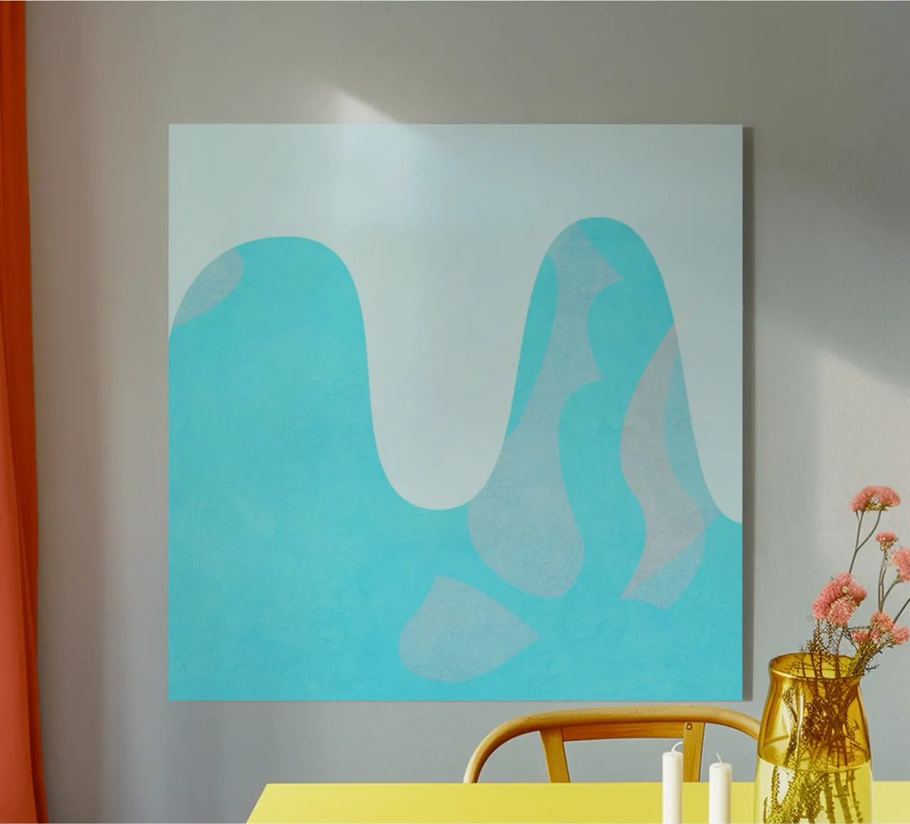 L'onda plexiglass da Abstract 888