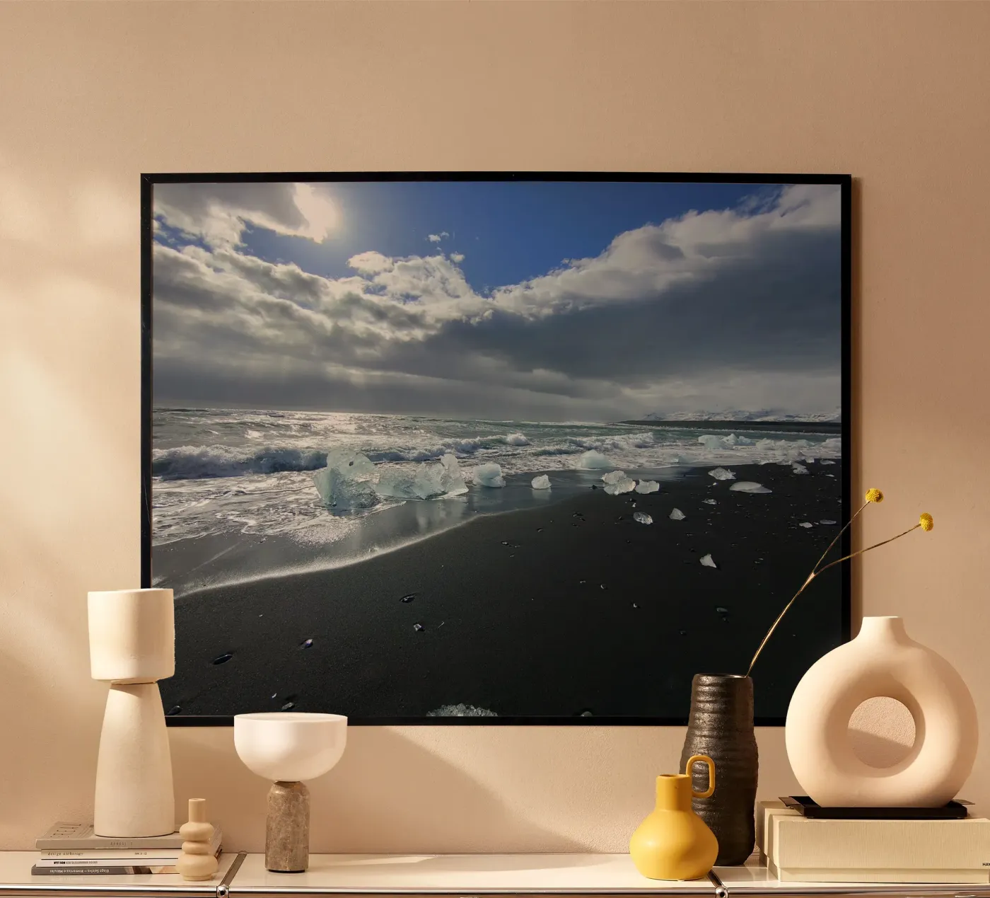 Black Beach poster by MARA