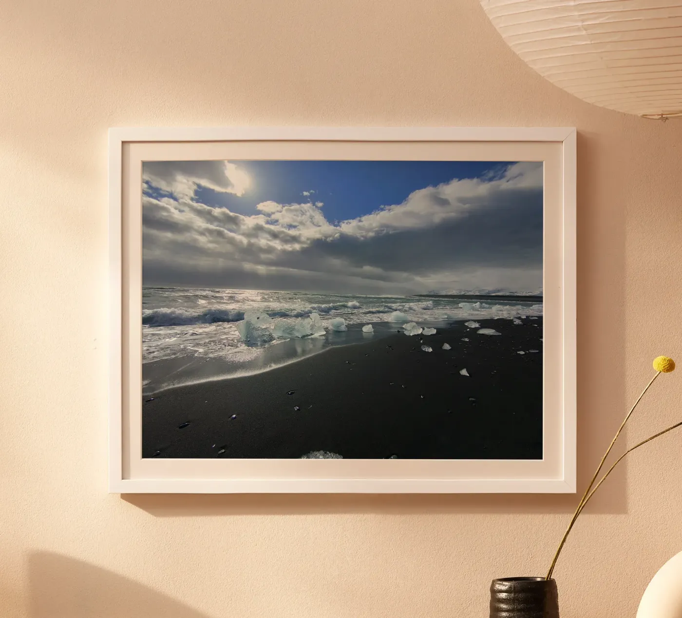 Black Beach poster by MARA