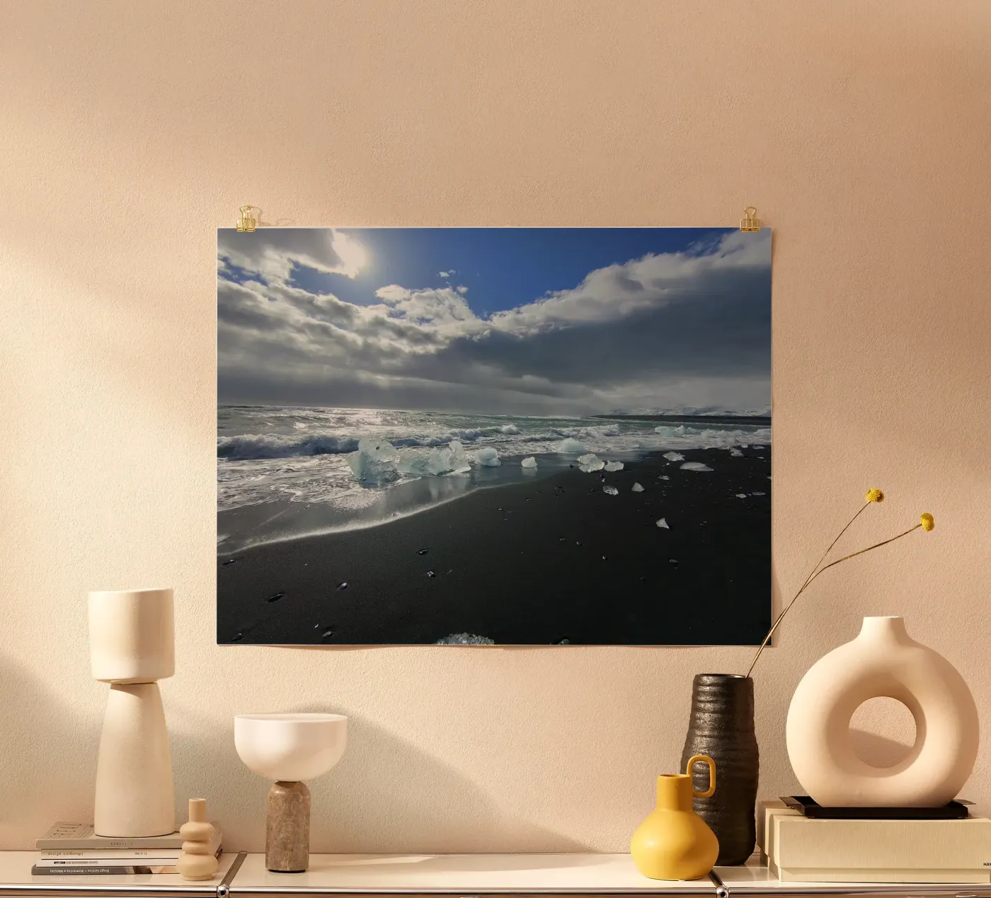 Black Beach poster by MARA