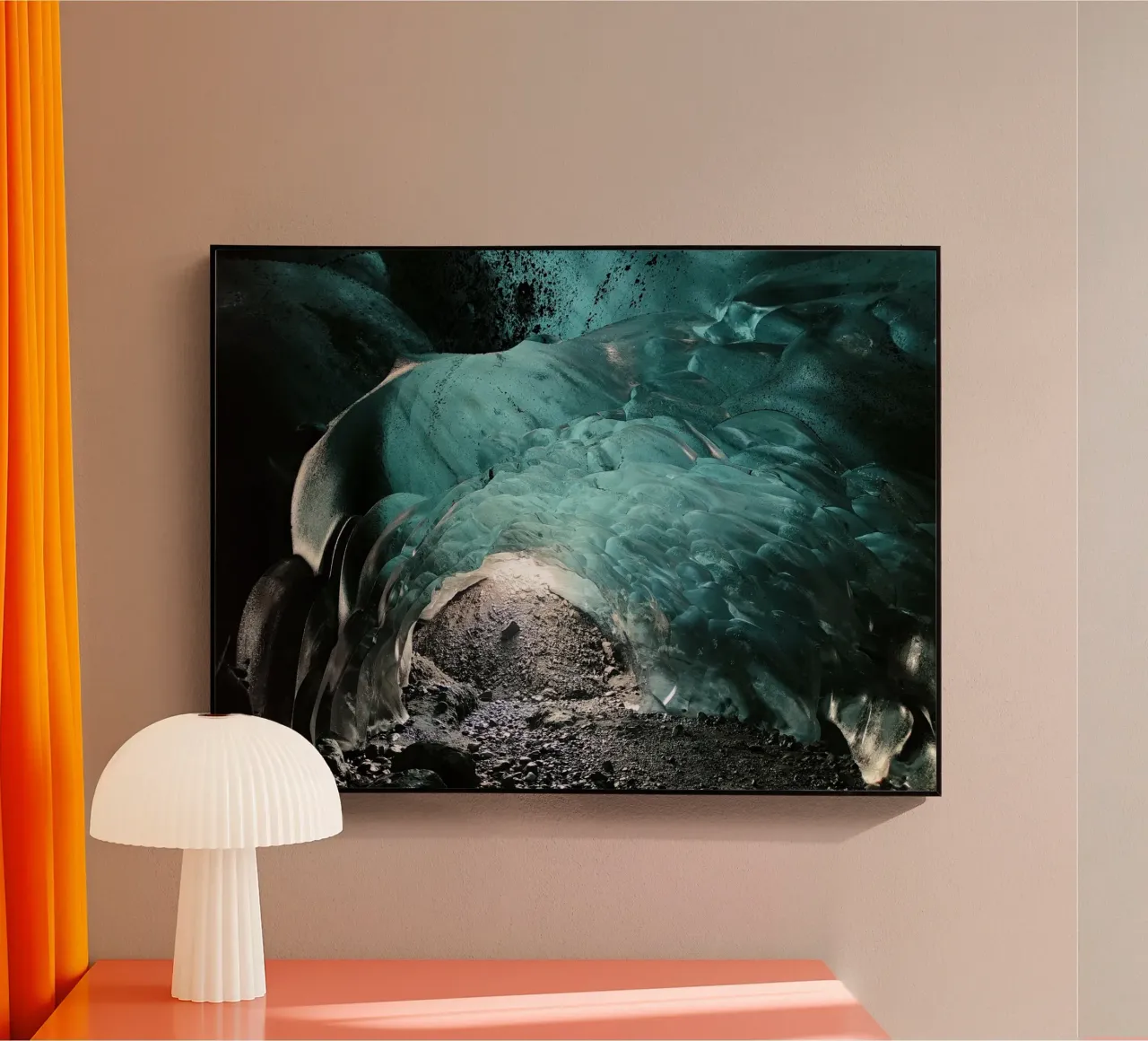 Under the ice plexiglass da MARA