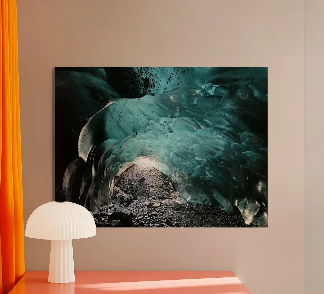 Under the ice plexiglass da MARA