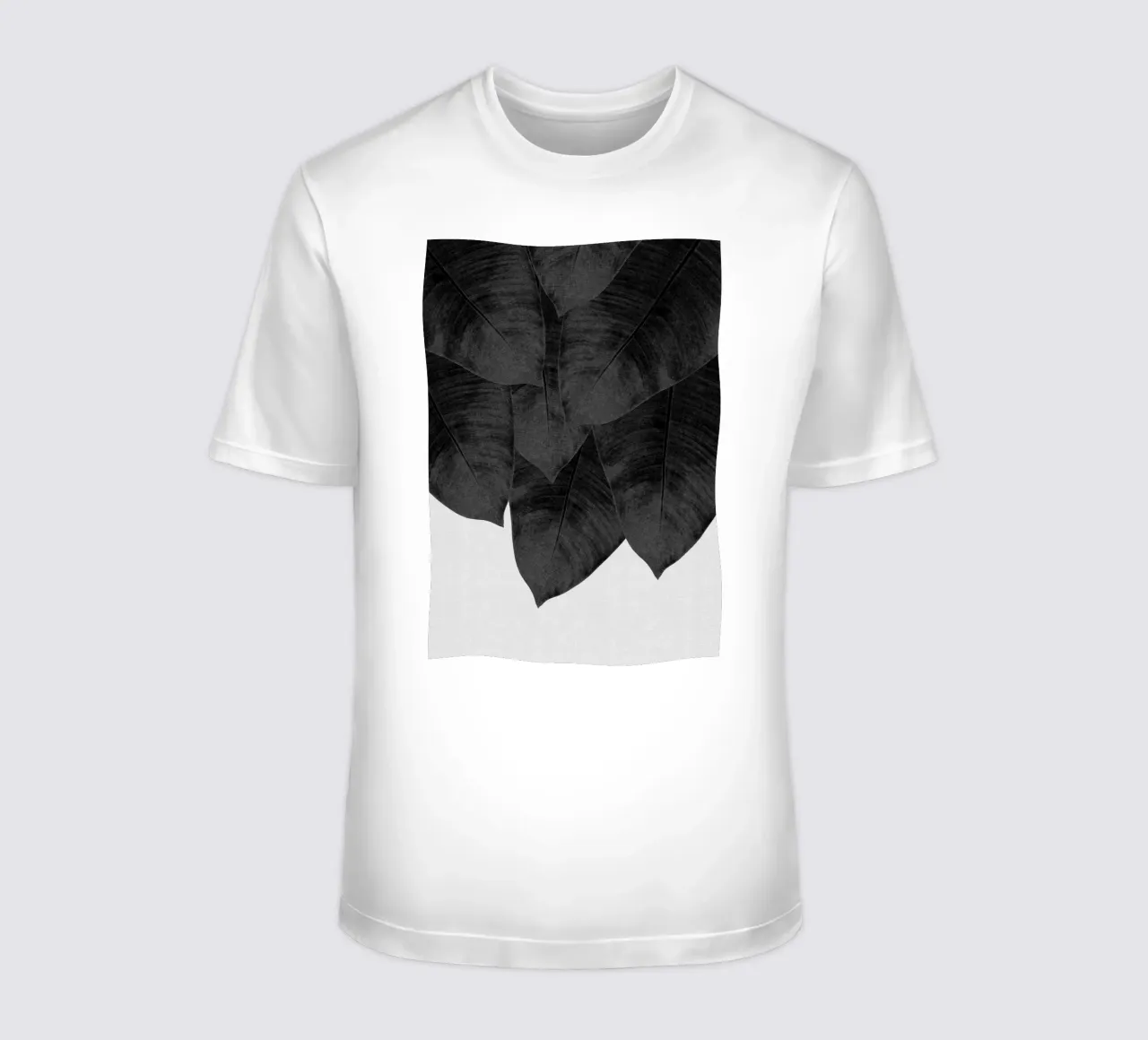 Foglia di banana in bianco e nero III t-shirt da Orara Studio