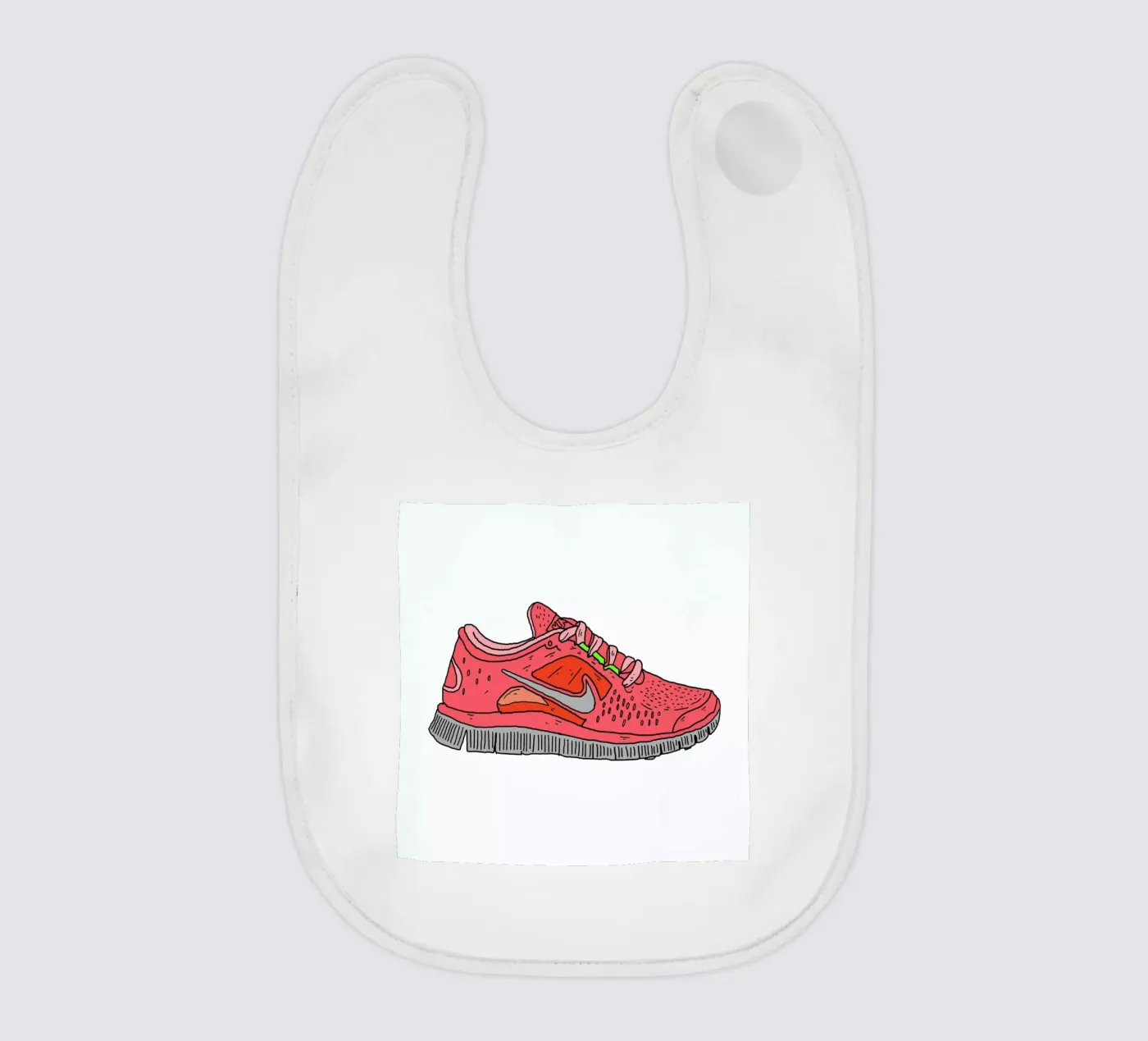 Freerun baby bib by Nick Cocozza