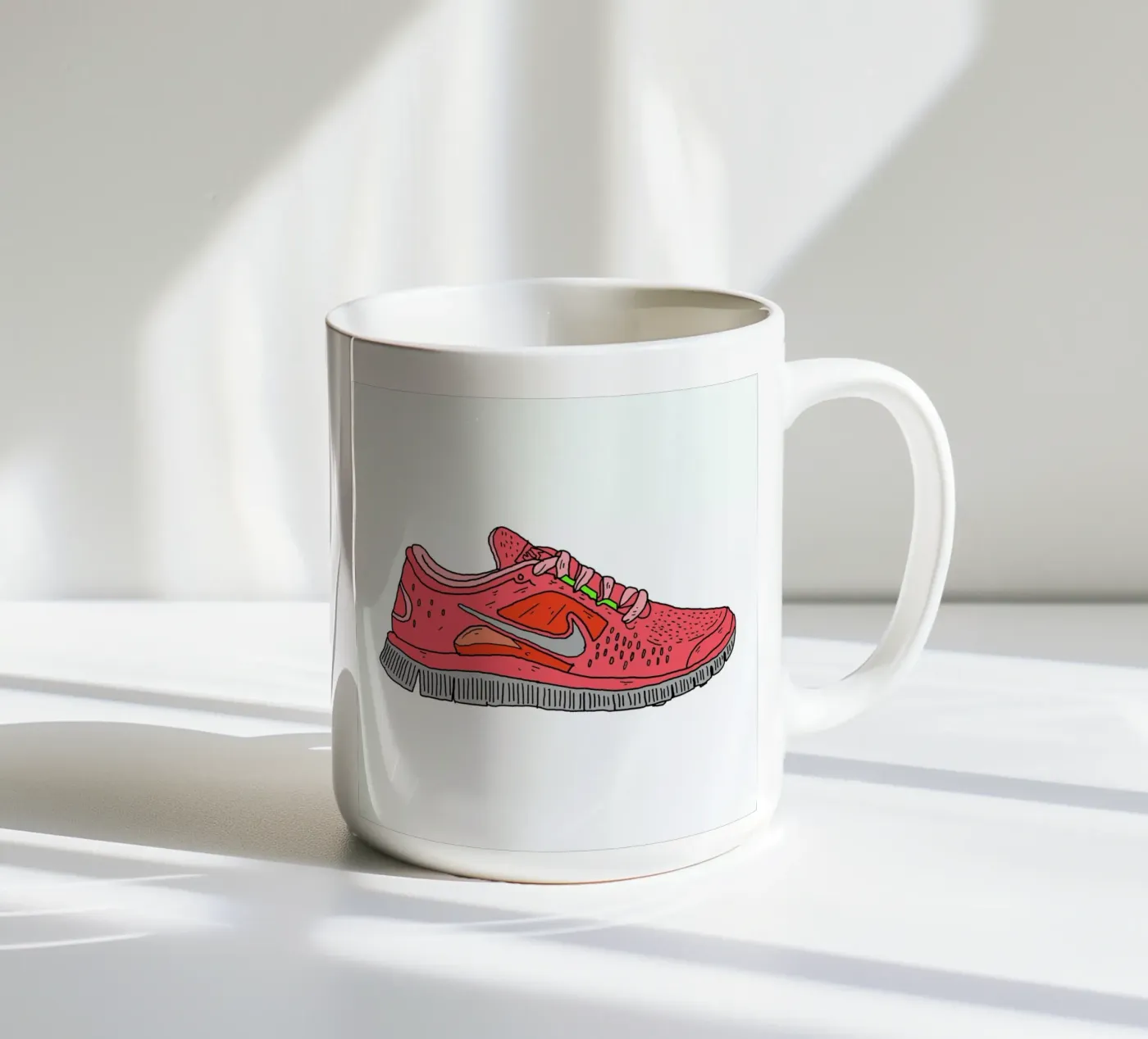 Freerun ceramic mug by Nick Cocozza