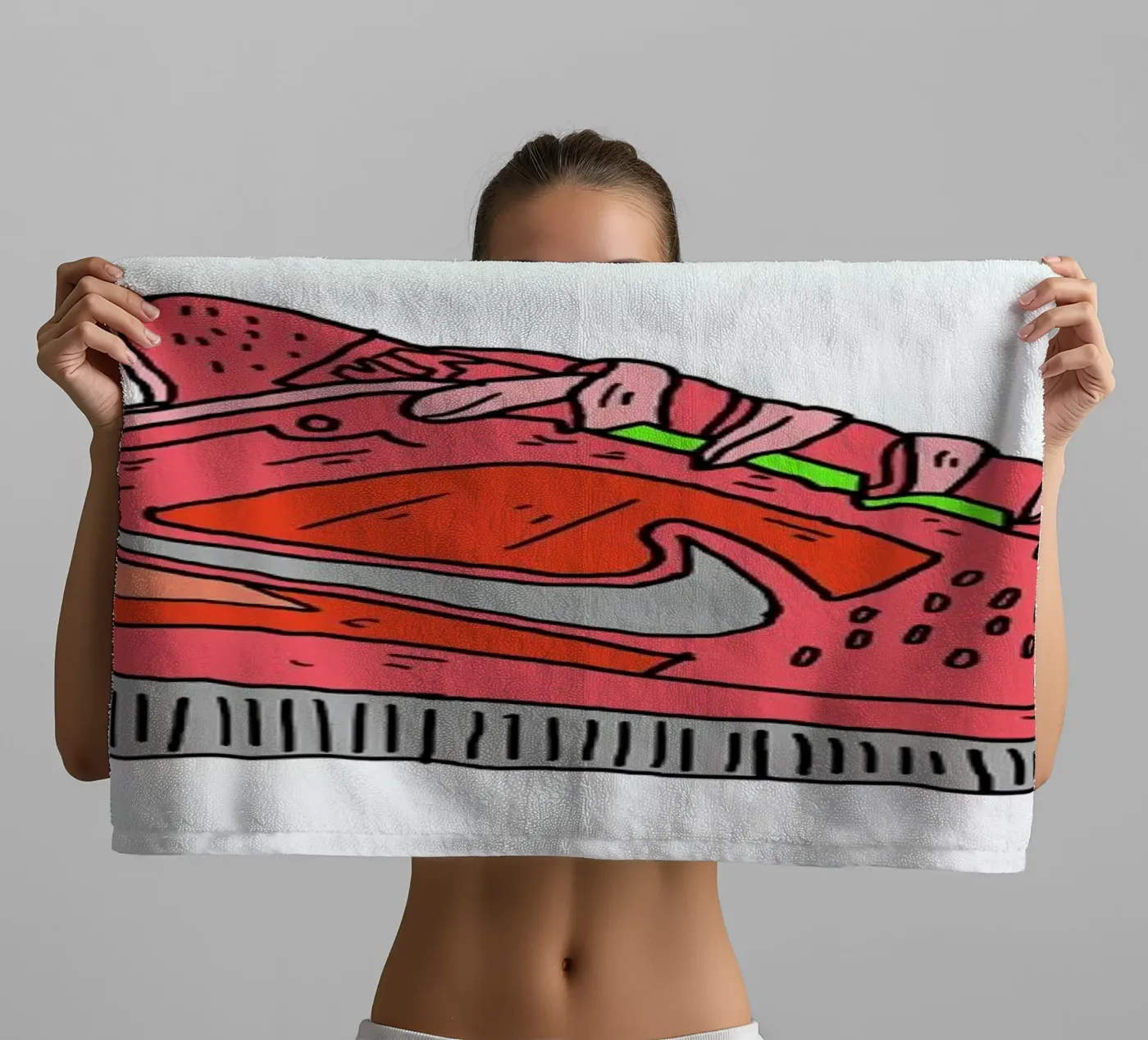 Freerun towel by Nick Cocozza