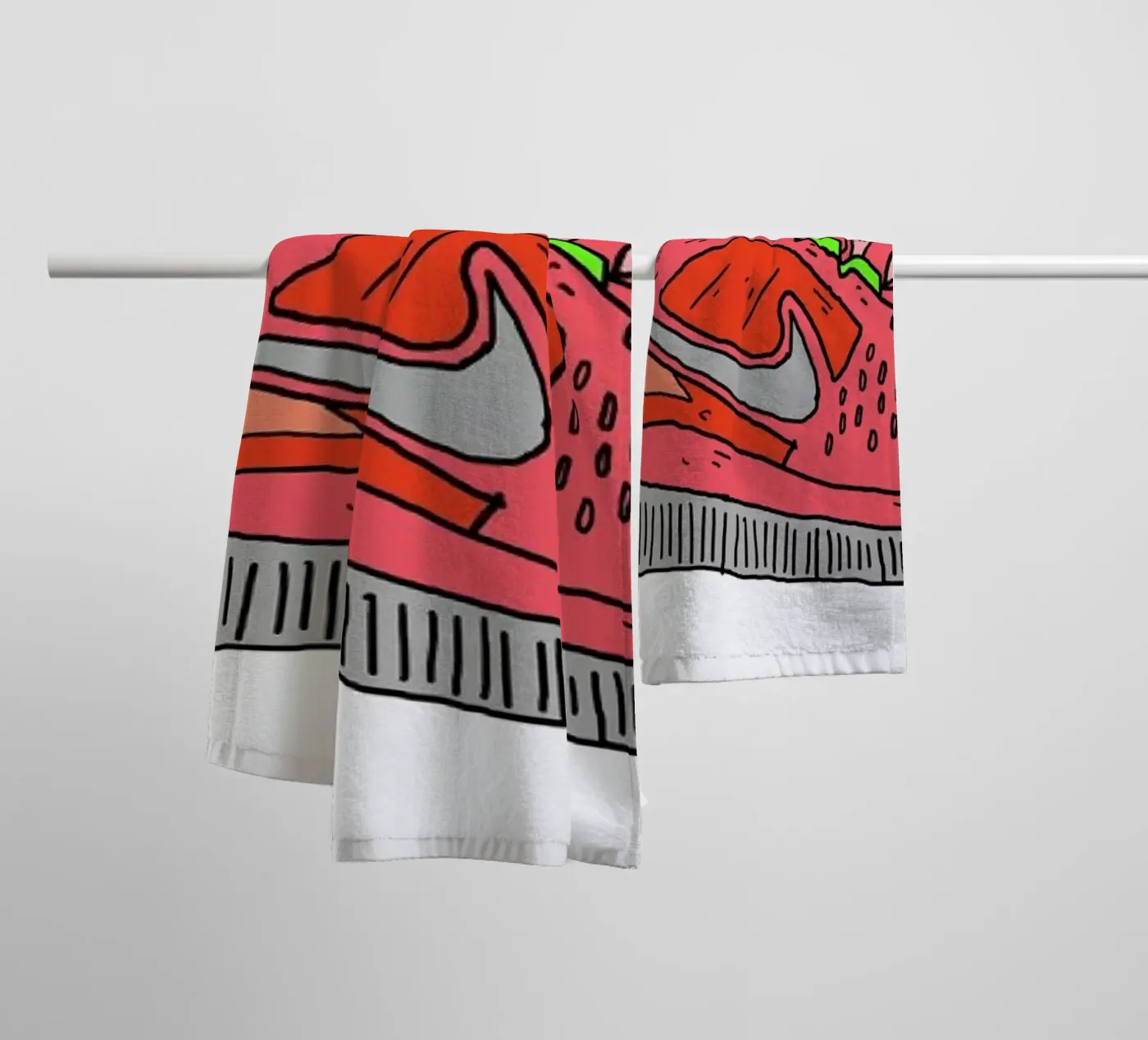 Freerun badhanddoek van Nick Cocozza