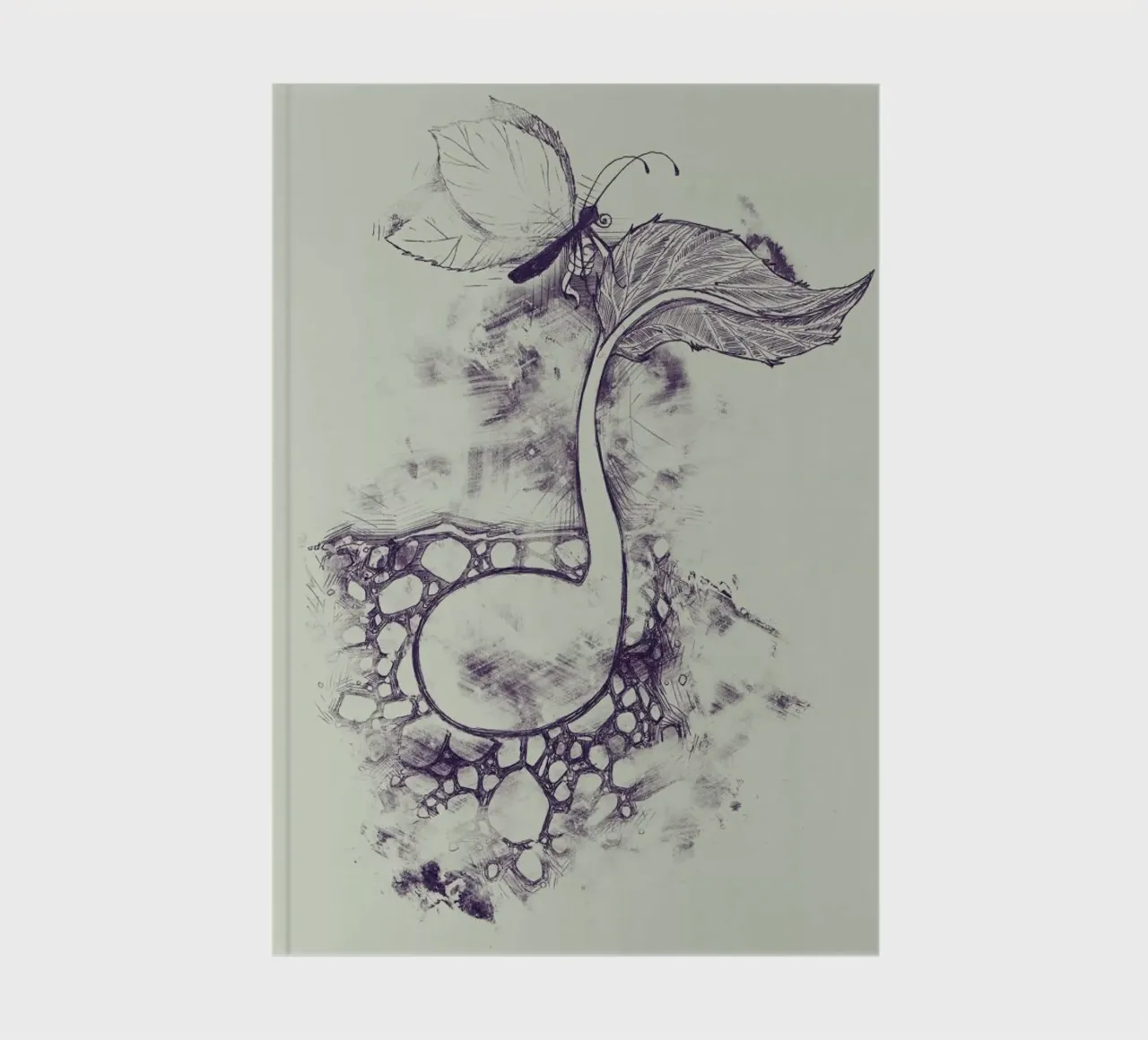 Touch of creation notebook by Tobe Fonseca