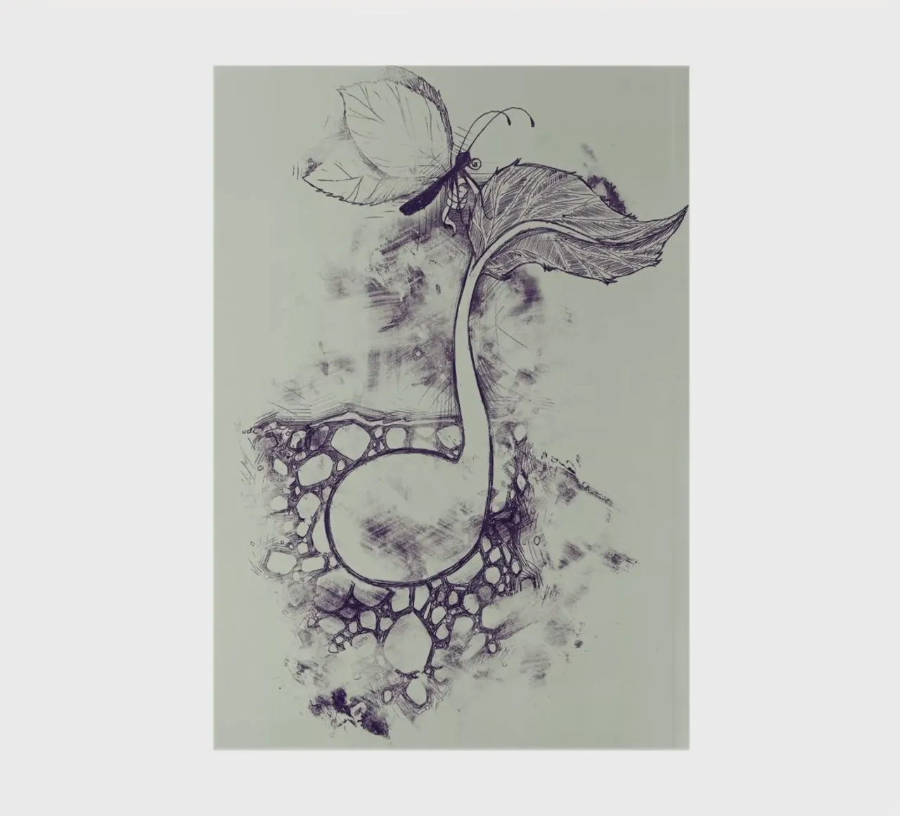 Touch of creation notebook by Tobe Fonseca