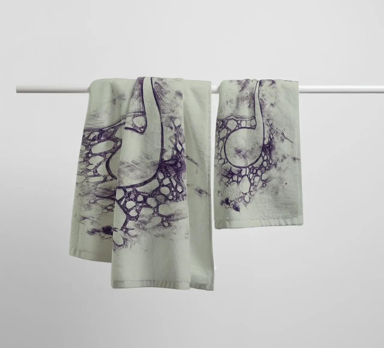 Touch of creation towel by Tobe Fonseca