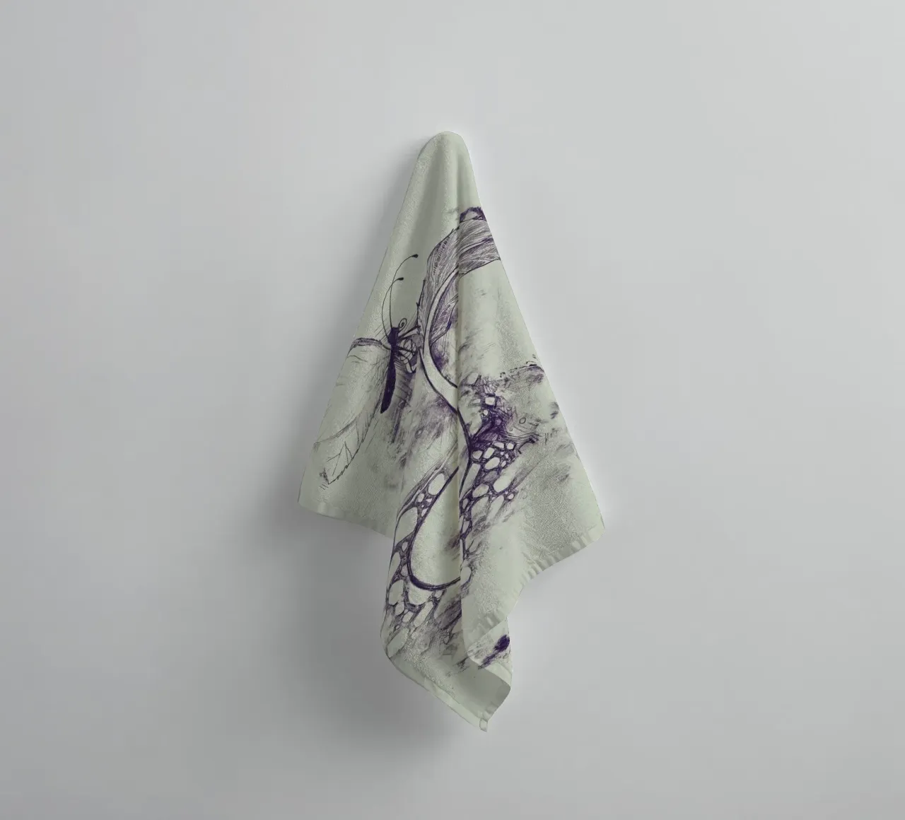 Touch of creation towel by Tobe Fonseca